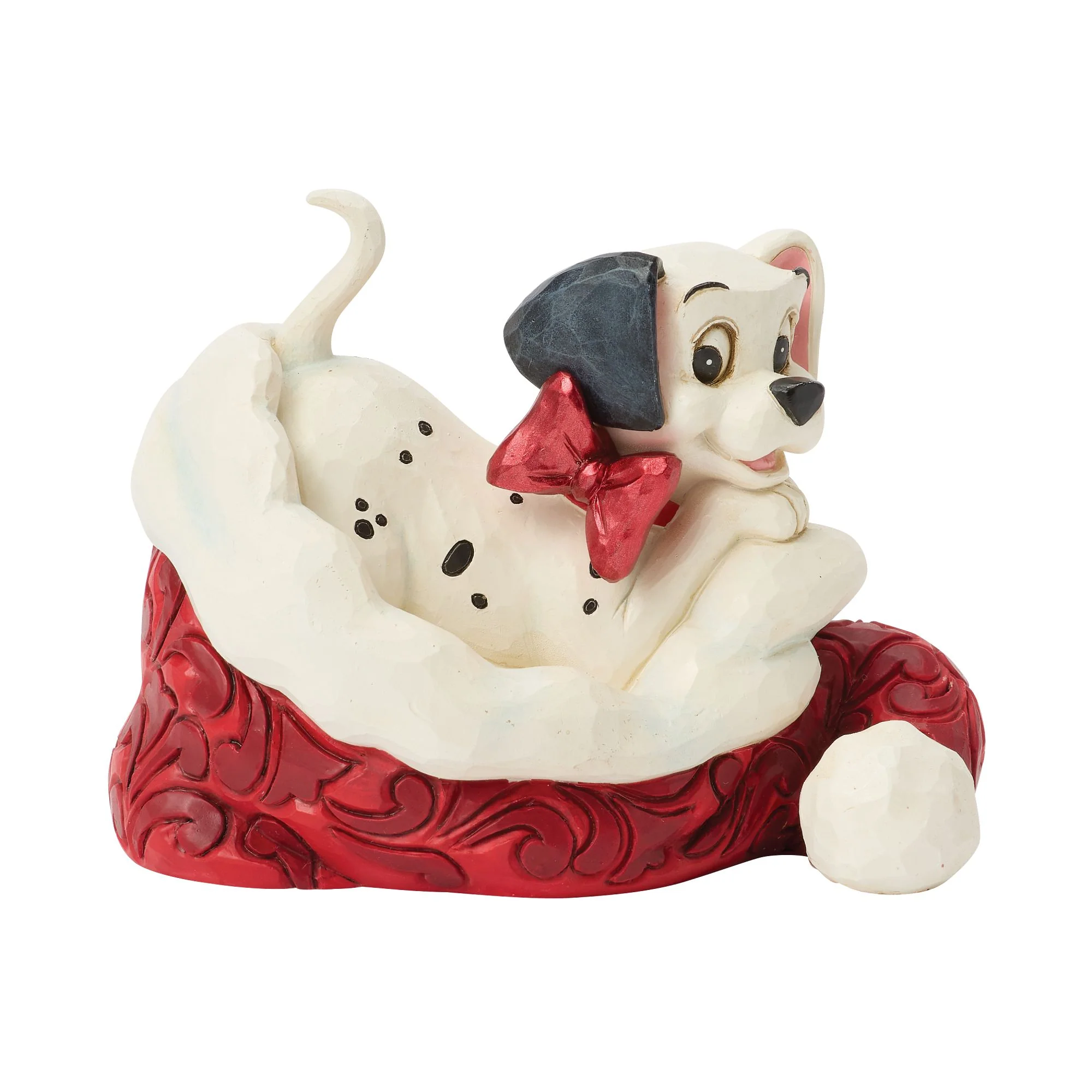 101 Dalmation Santa Hat Figurine - Image 2
