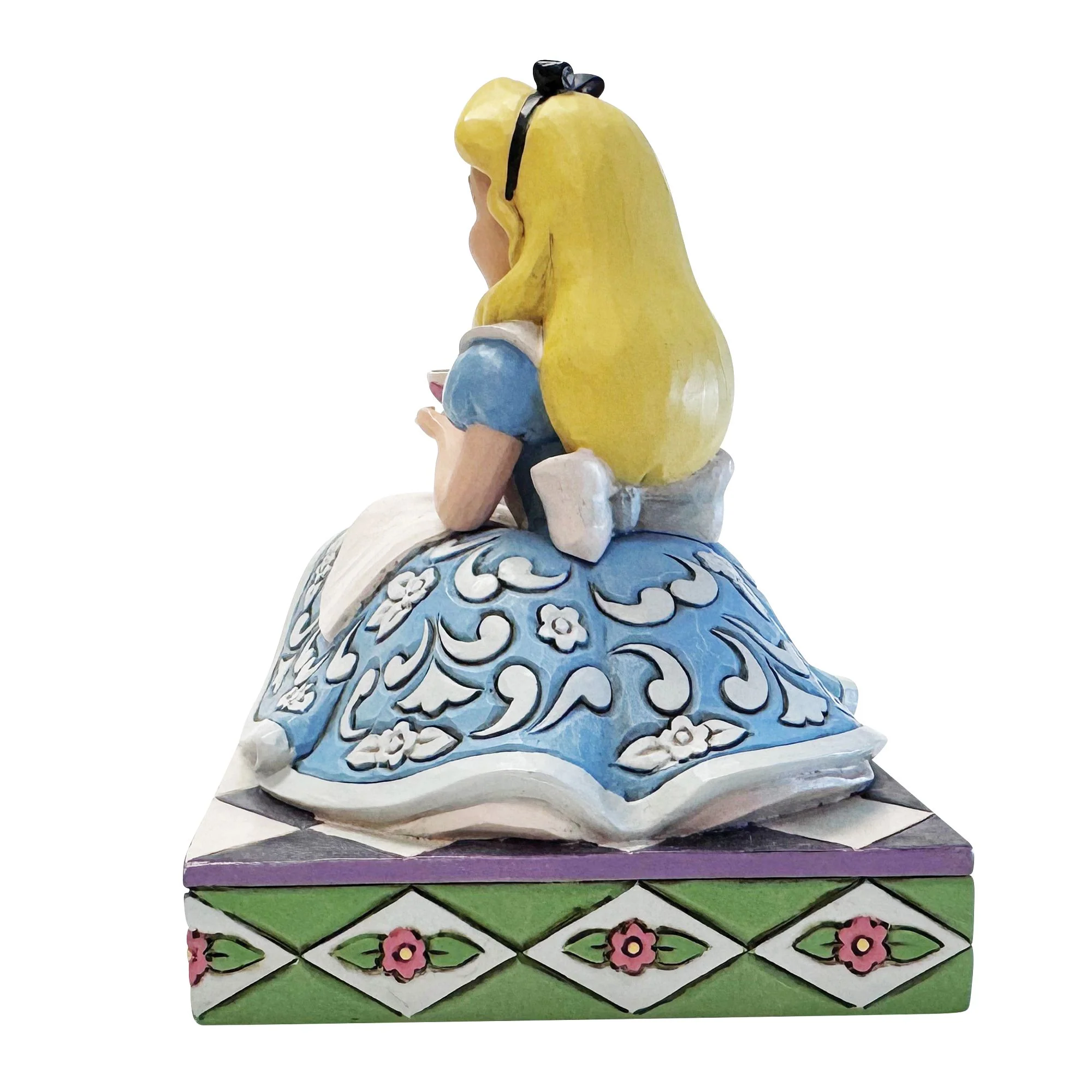 A Cup of Curiosity (Alice with Teapot Figurine) - Image 3