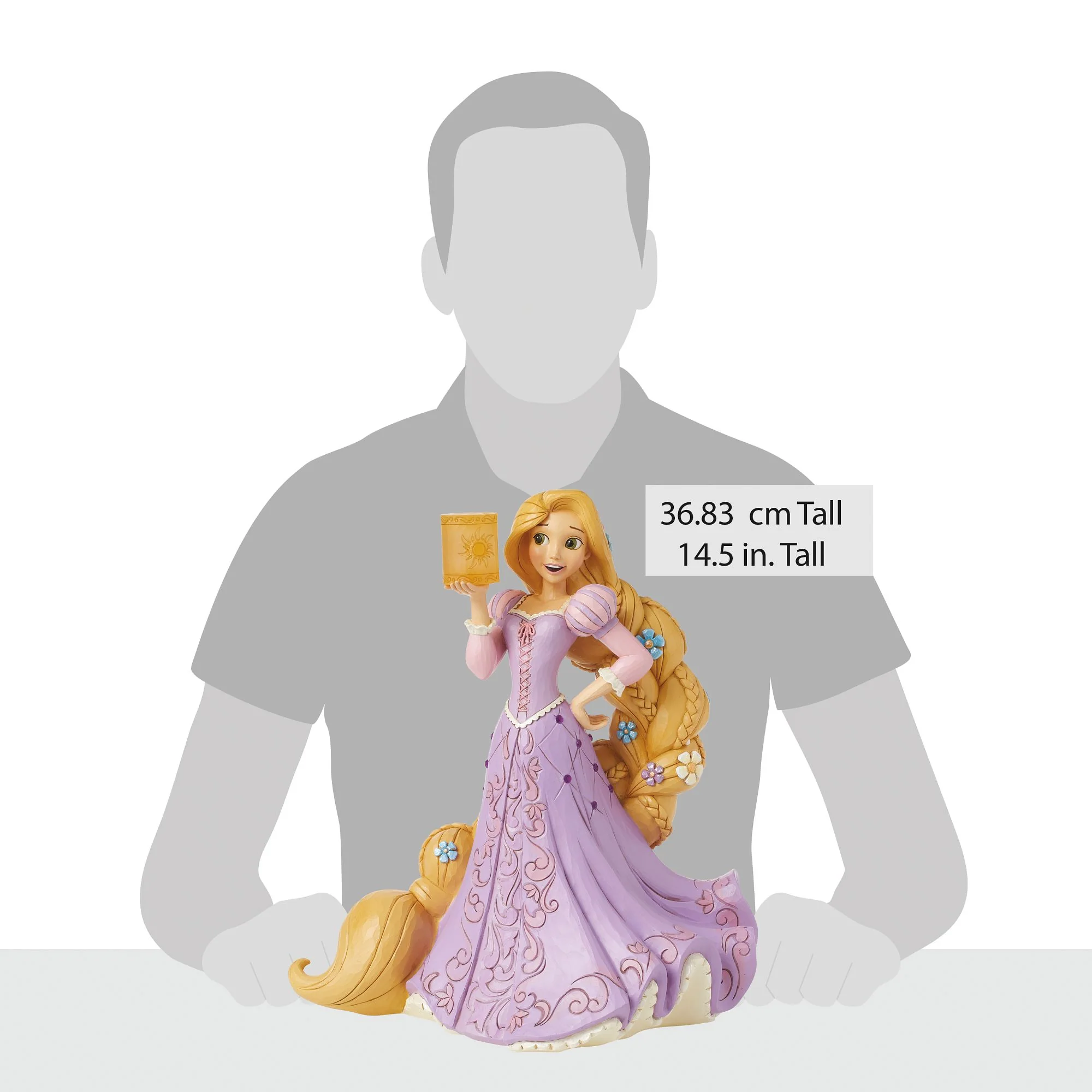 A Daring Dreamer (Rapunzel Deluxe Figurine) - Disney Traditions by Jim Shore - Image 7