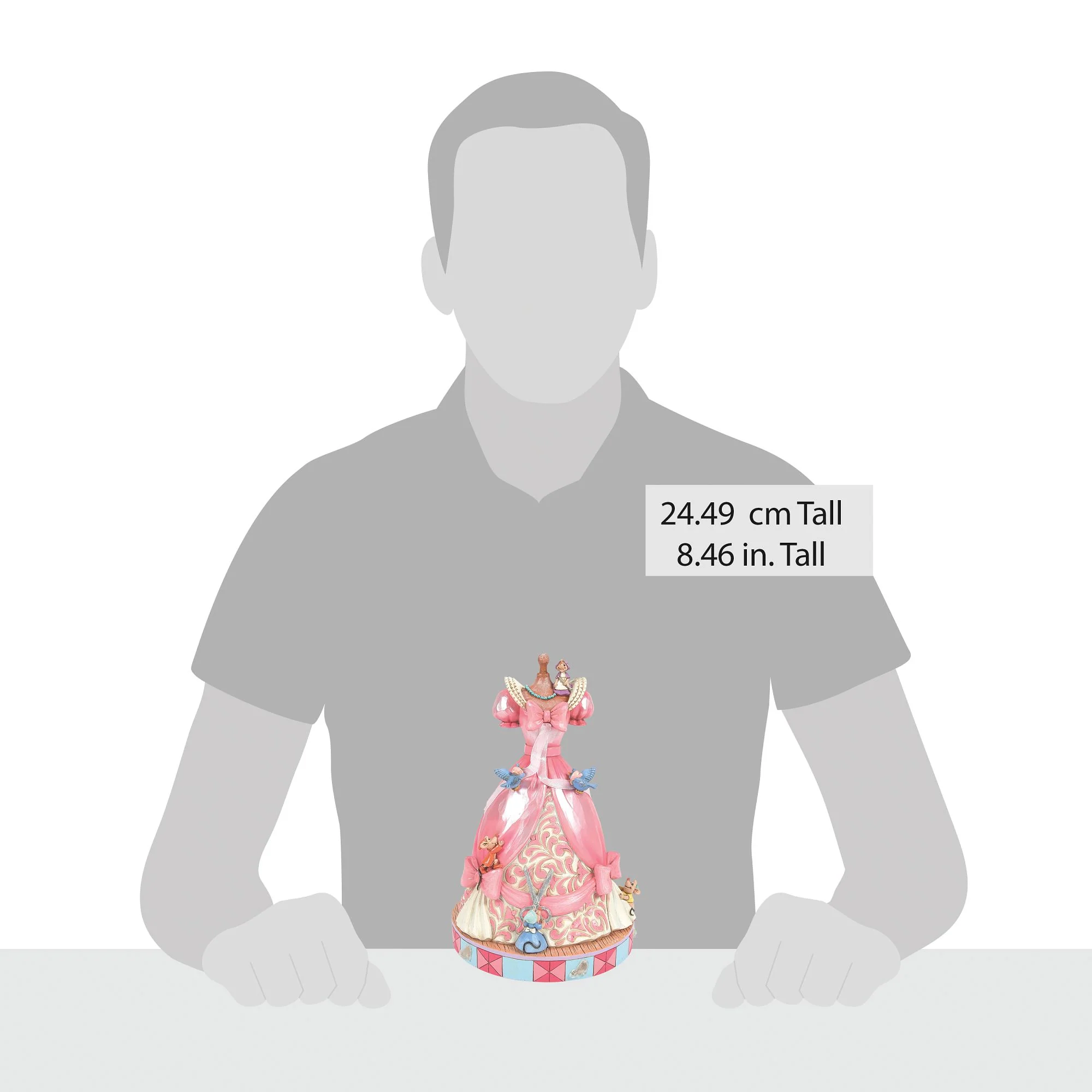 A Dress for Cinderelly (Cinderella's Dress Musical Figurine) - Disney Traditionsby Jim Shore - Image 6