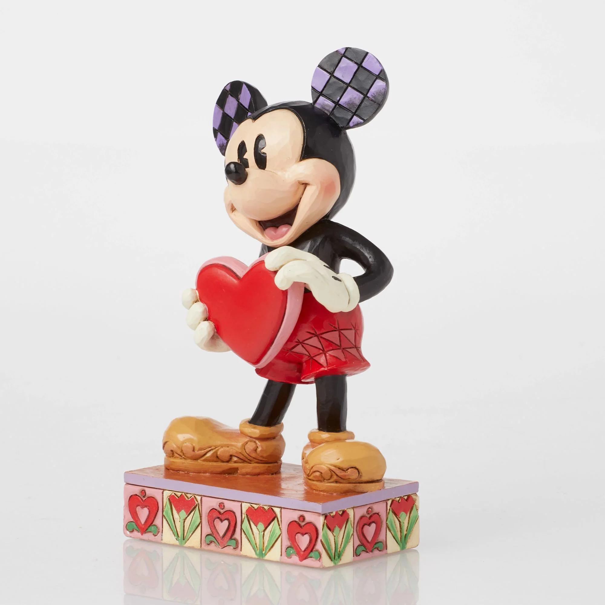 A Love Note (Mickey with Personalised Heart Figurine) - Disney Traditions by JimShore - Image 2