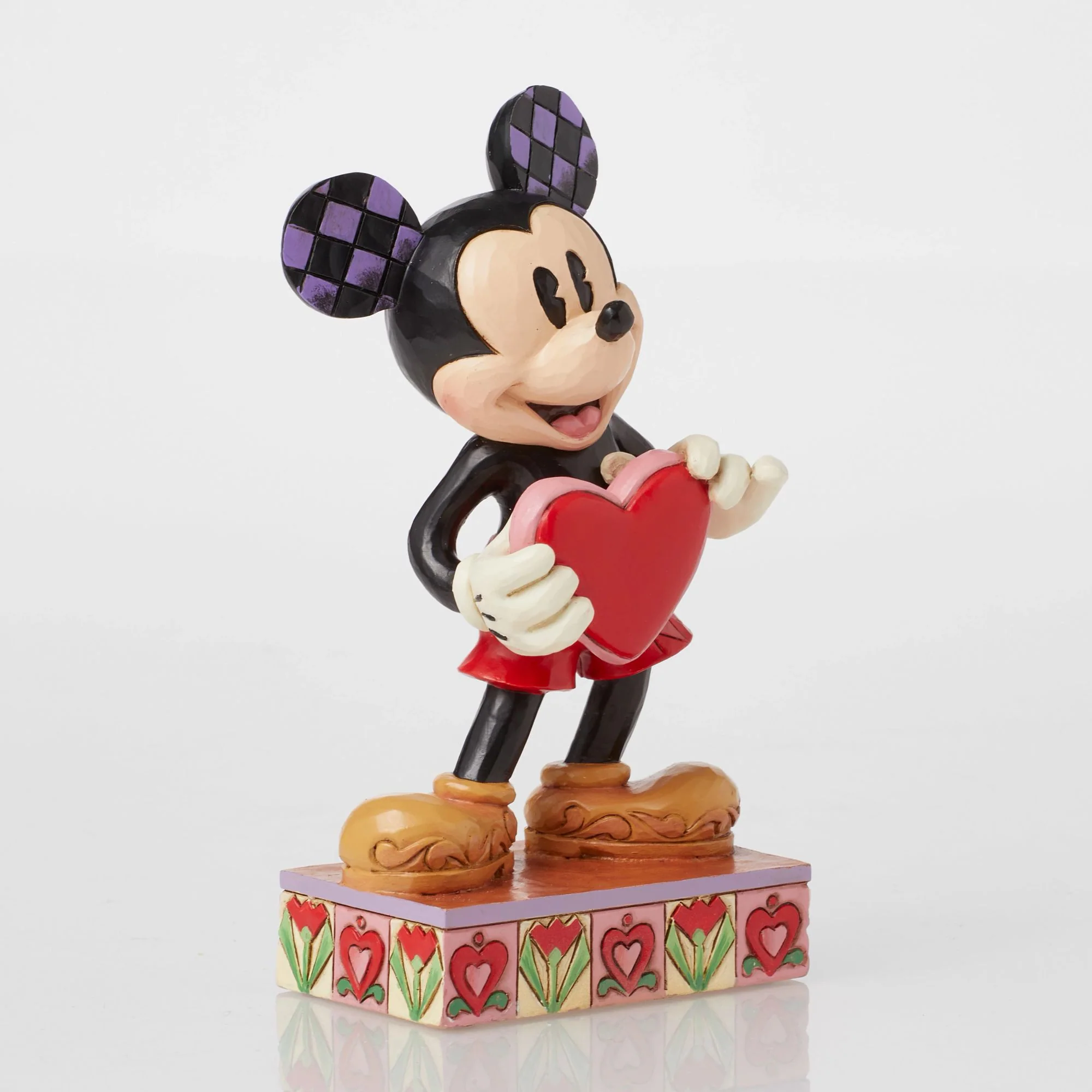 A Love Note (Mickey with Personalised Heart Figurine) - Disney Traditions by JimShore - Image 3