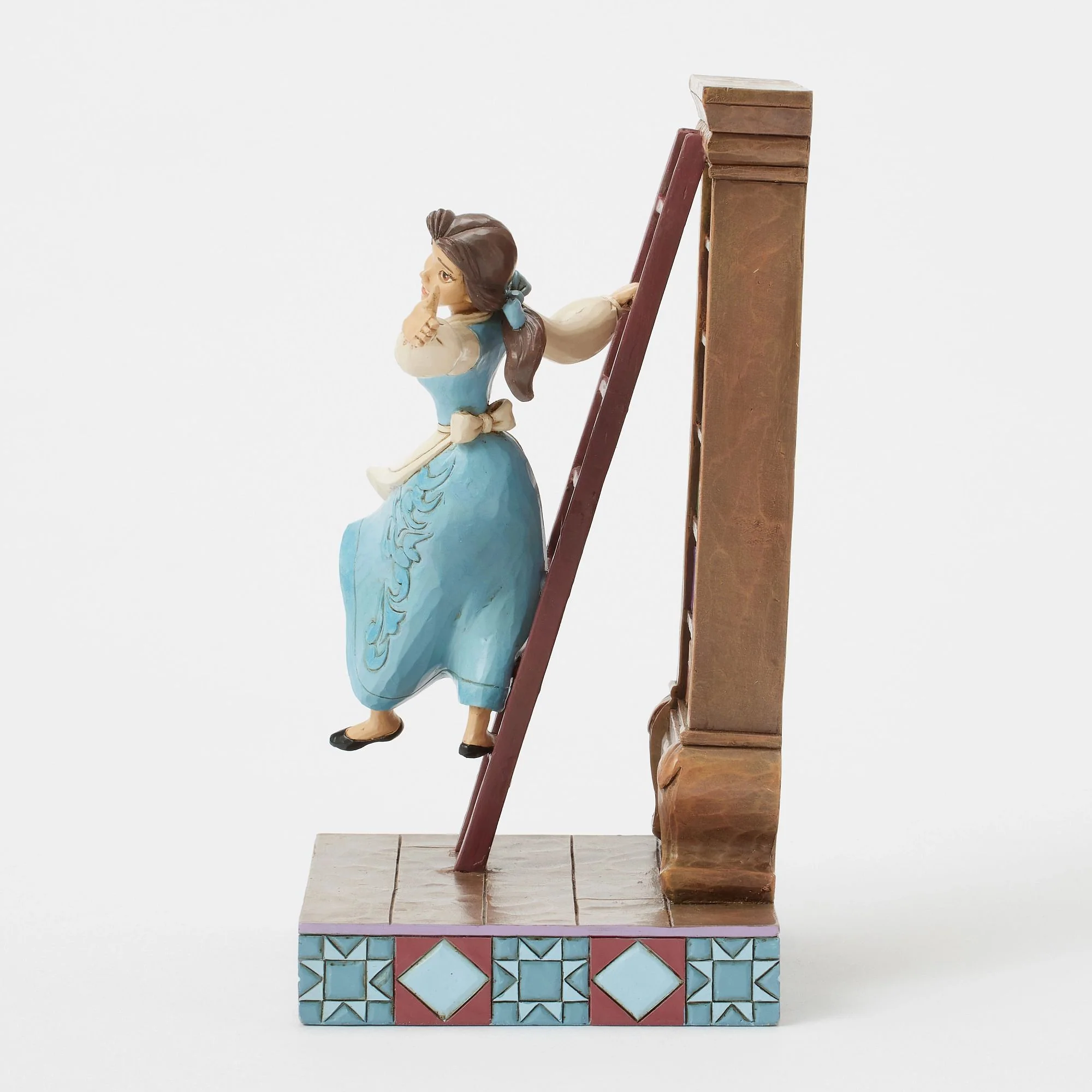 A World of Books (Belle on Bookcase) - Image 4