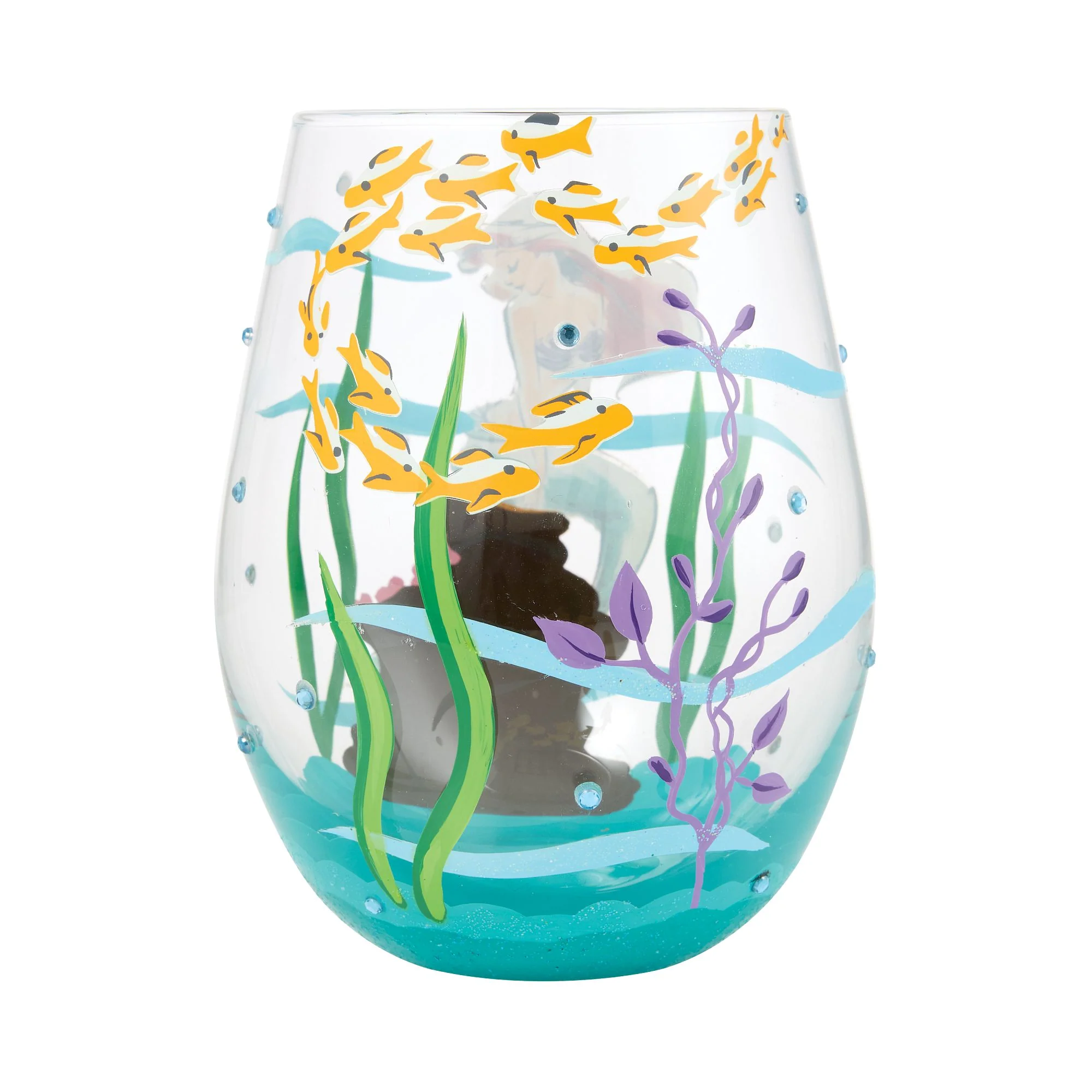 An Ocean of Dreams (Ariel) Stemless Glass - Image 4