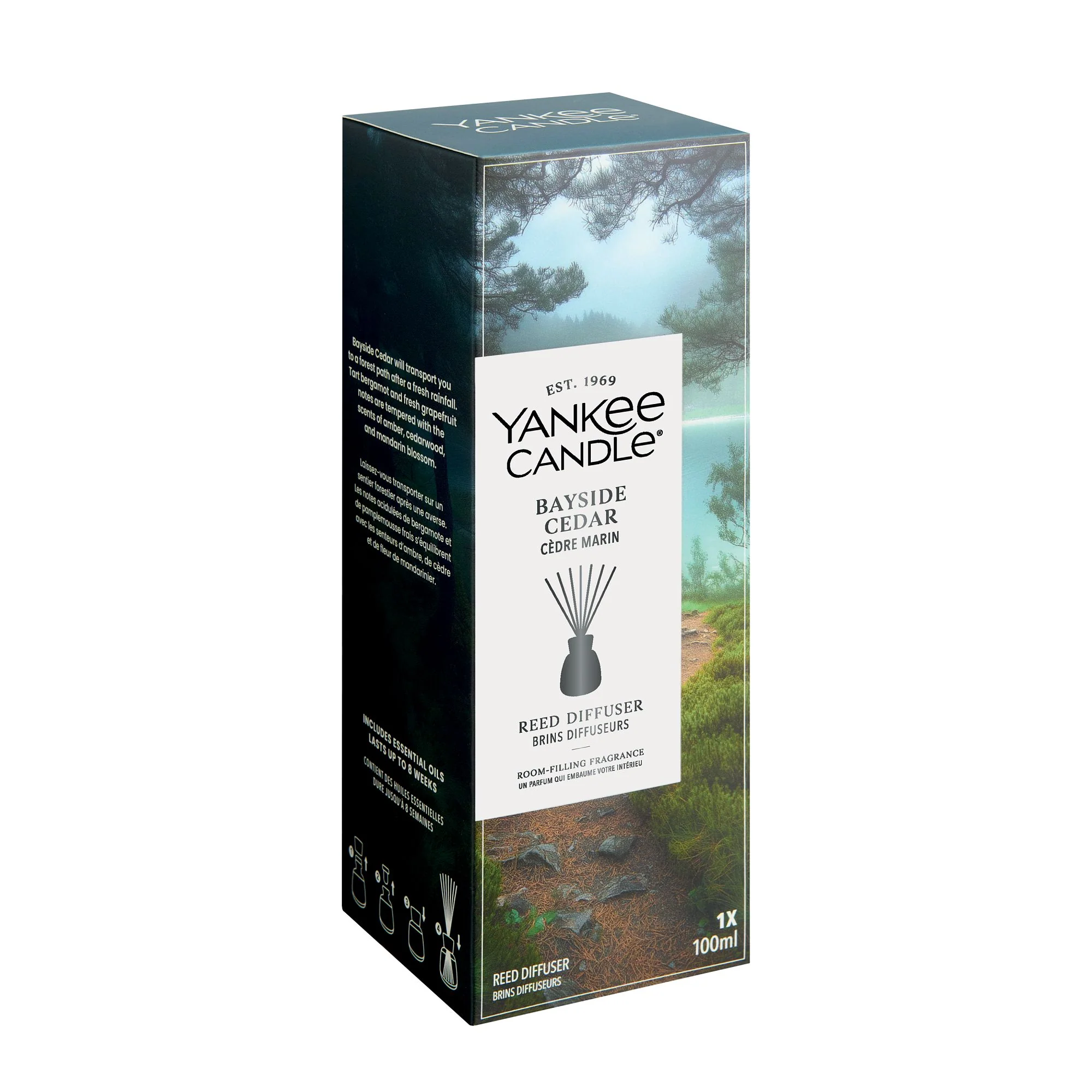Bayside Cedar Reed Diffuser 100ml by Yankee Candle - Image 2