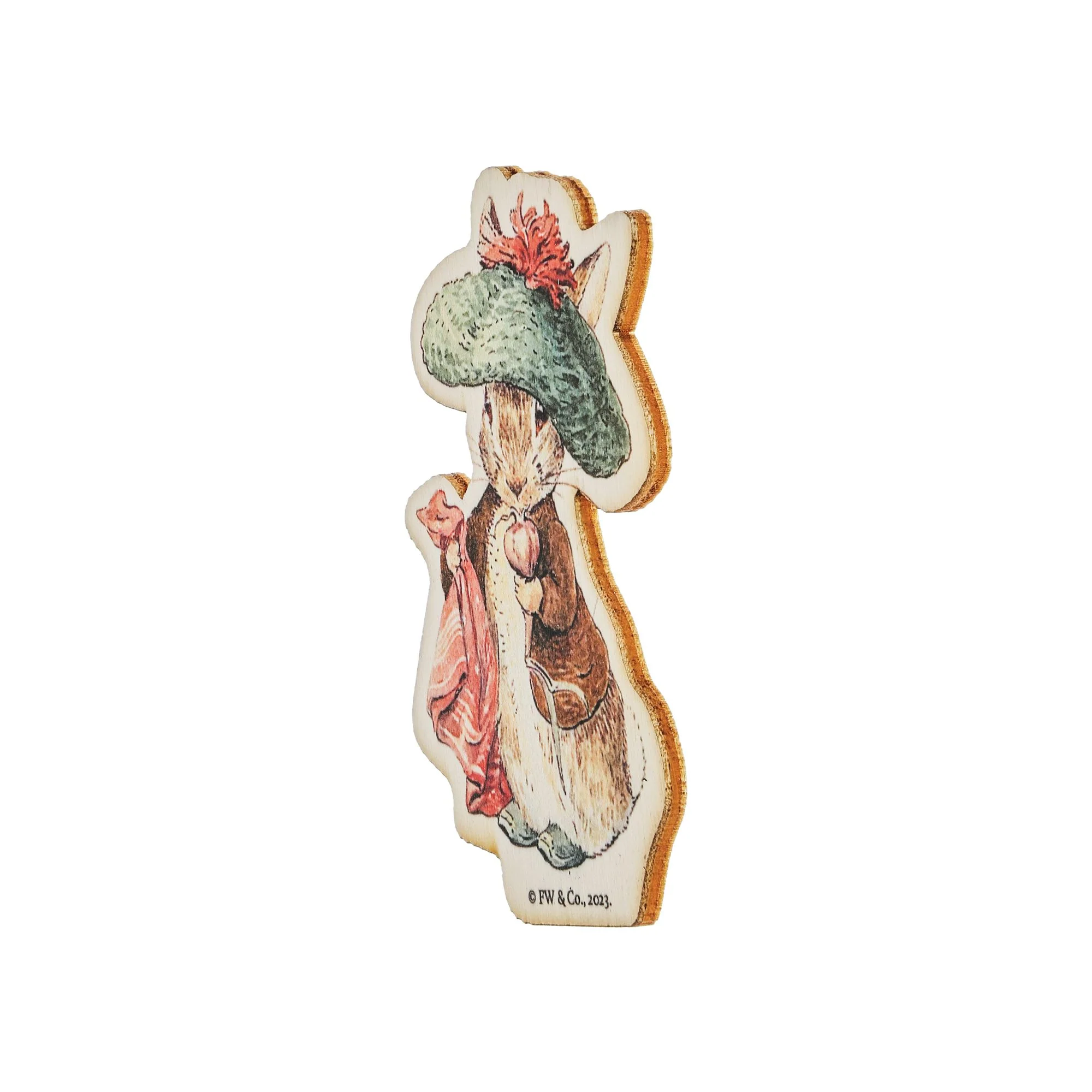 Benjamin Bunny Wooden Magnet - Image 3