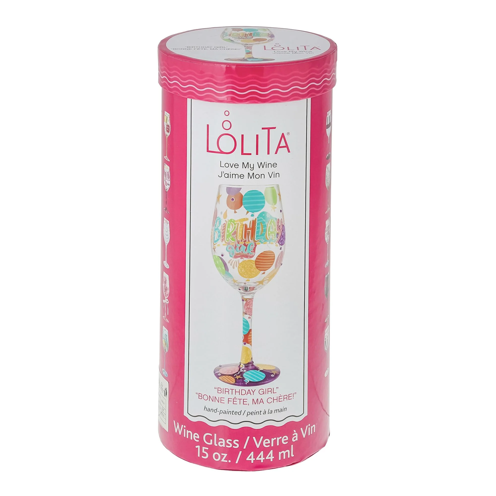 Birthday Girl Wine Glass by Lolita - Image 6
