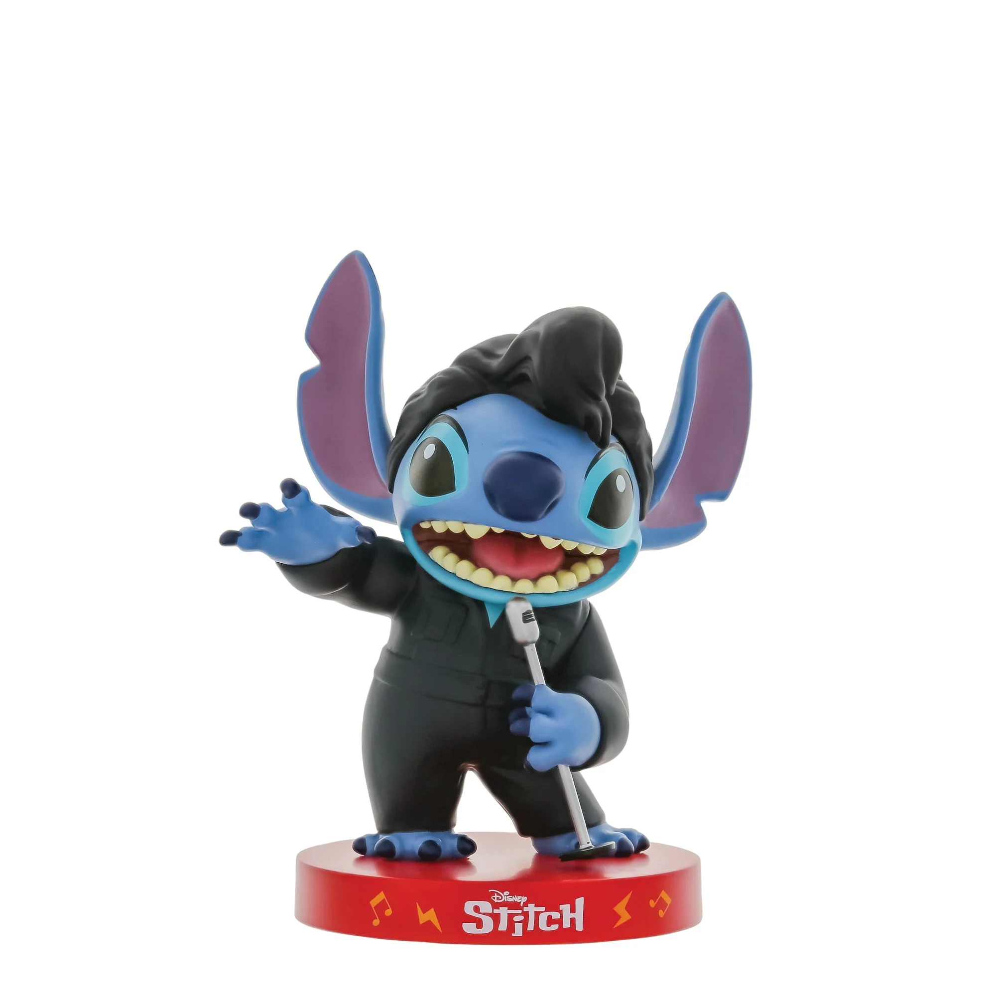 Black Leather Elvis Stitch - Grand Jester Studios