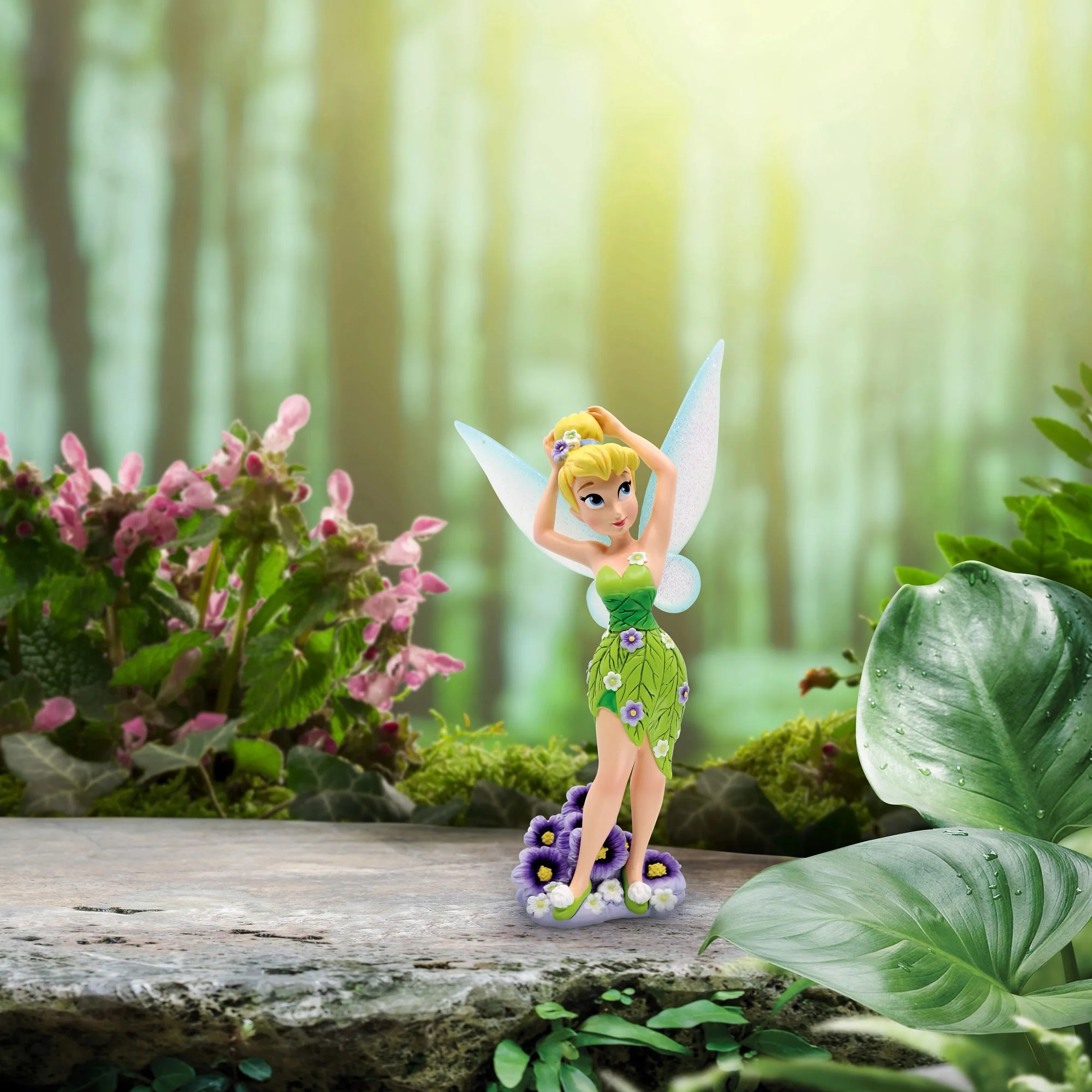 Botanical Tinkerbell Figurine by Disney Showcase - Image 2