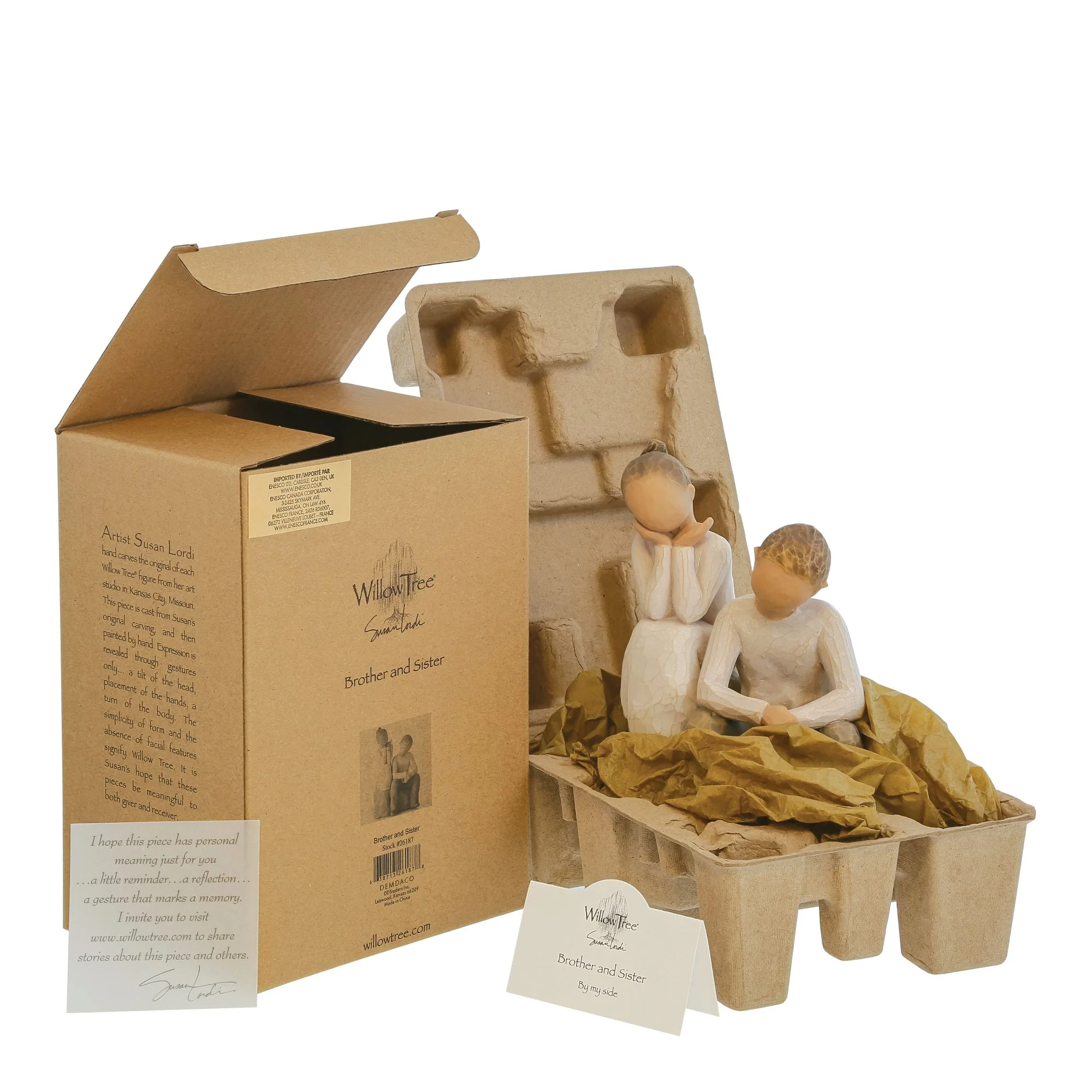Brother and Sister Figurine by Willow Tree - Image 6