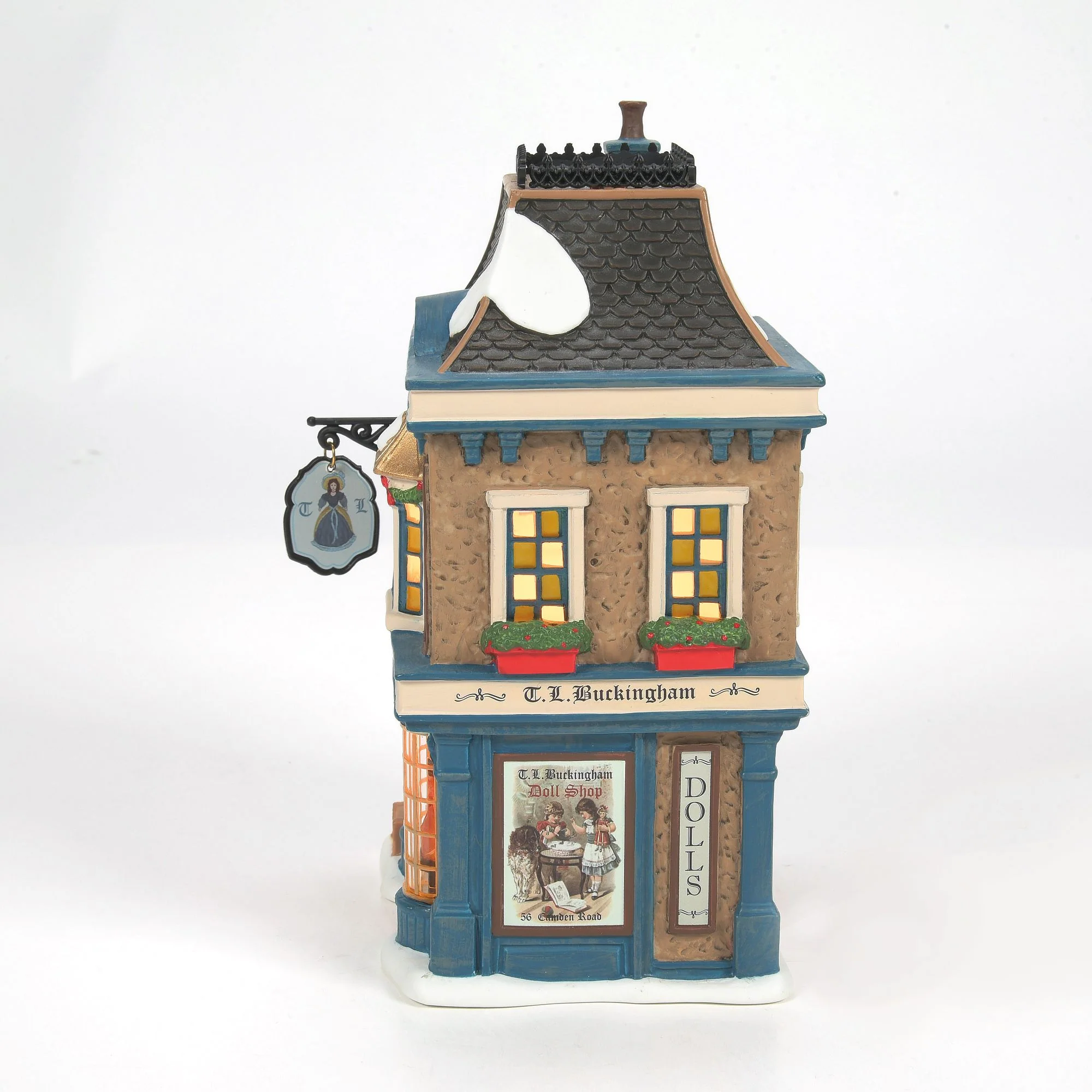 Buckingham Doll Shop - Dickens Village - Image 4