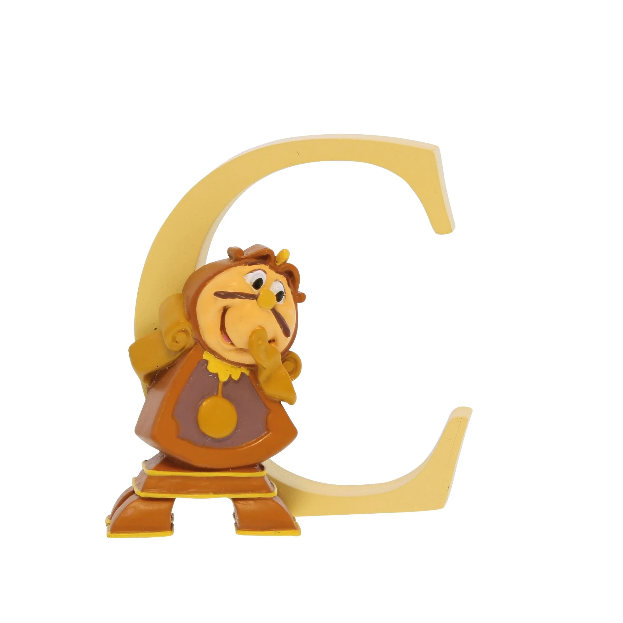 C - Cogsworth Decorative Alphabet Letter by Disney Showcase