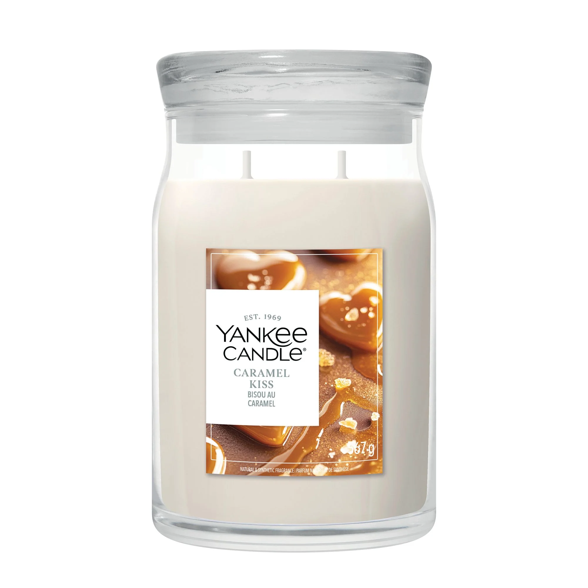 Caramel Kiss Signature Large Jar by Yankee Candle