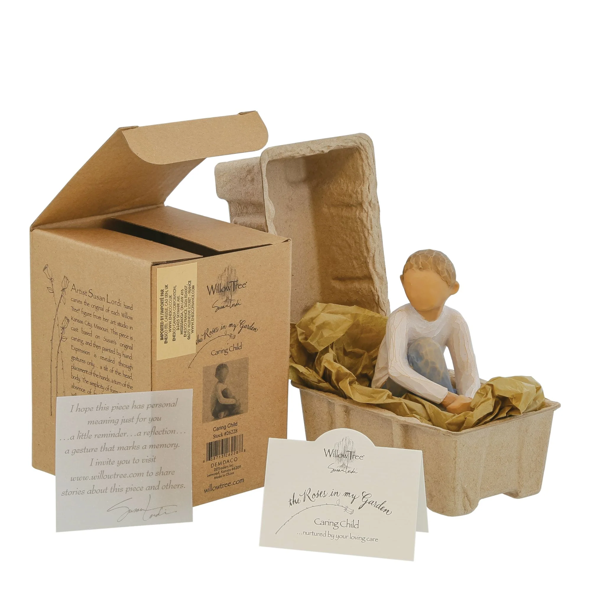 Caring Child Figurine by Willow Tree - Image 4