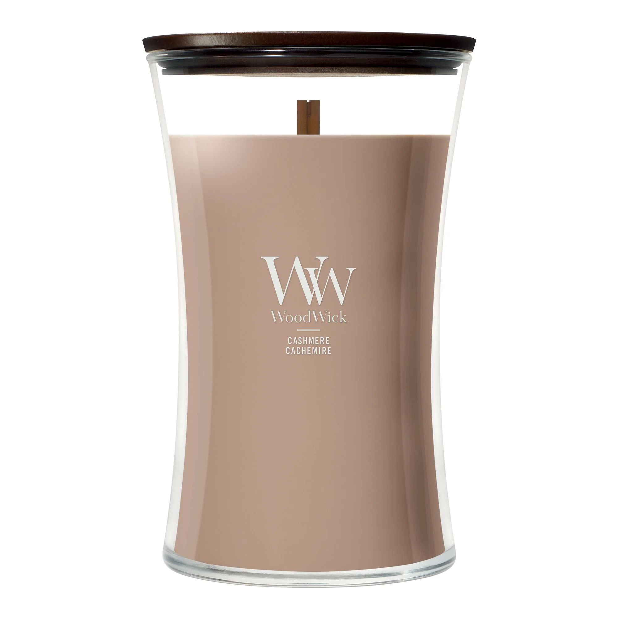 Cashmere Large Hourglass by WoodWick