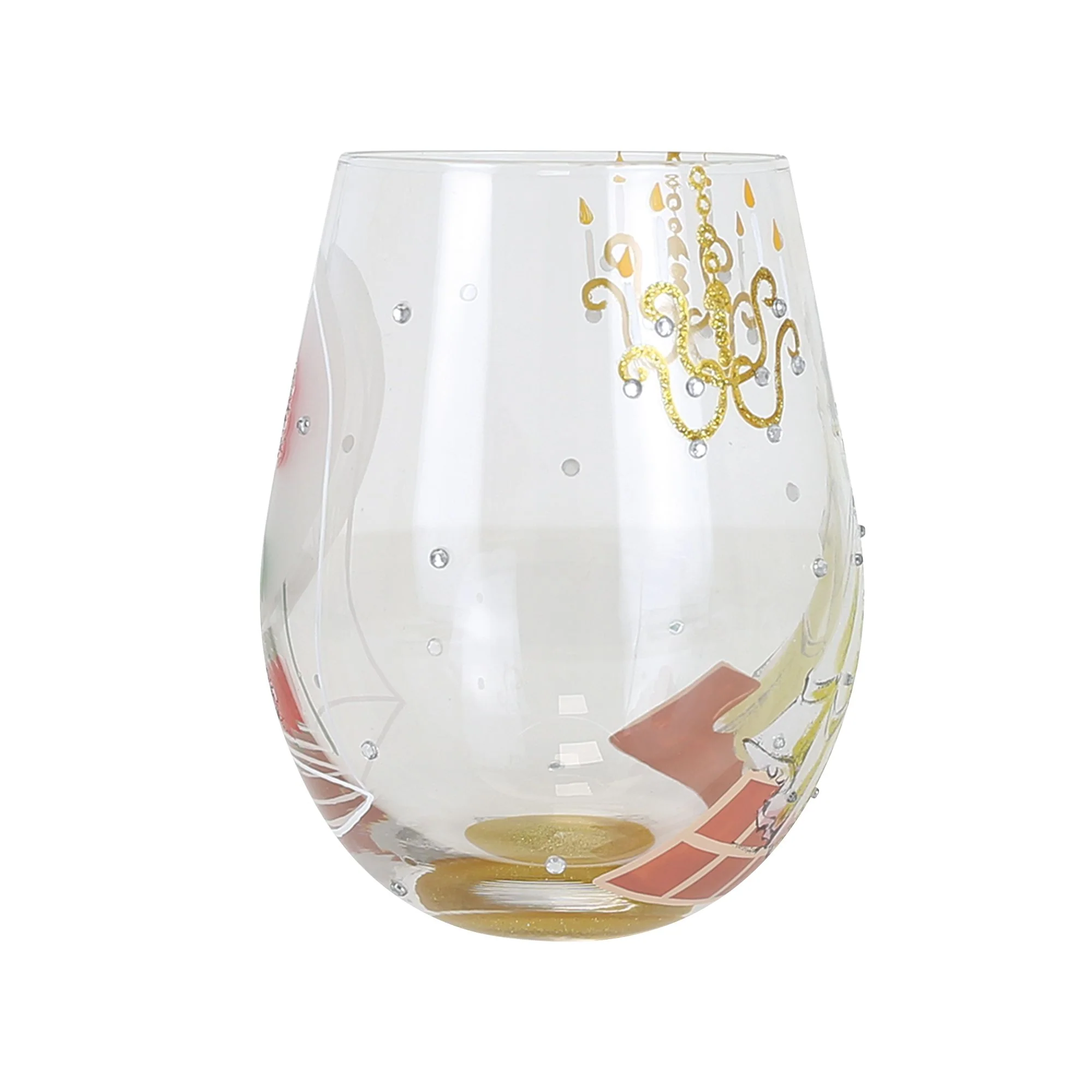 Choose to Dream (Belle) Stemless Glass - Image 4