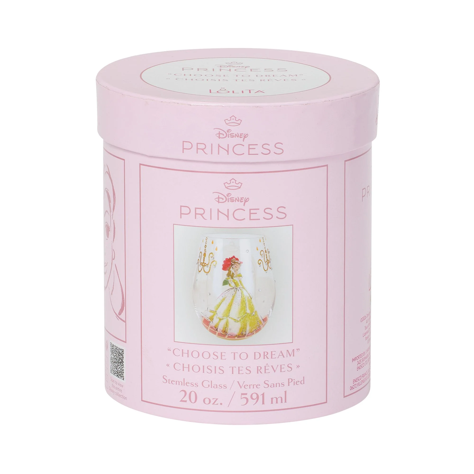 Choose to Dream (Belle) Stemless Glass - Image 6