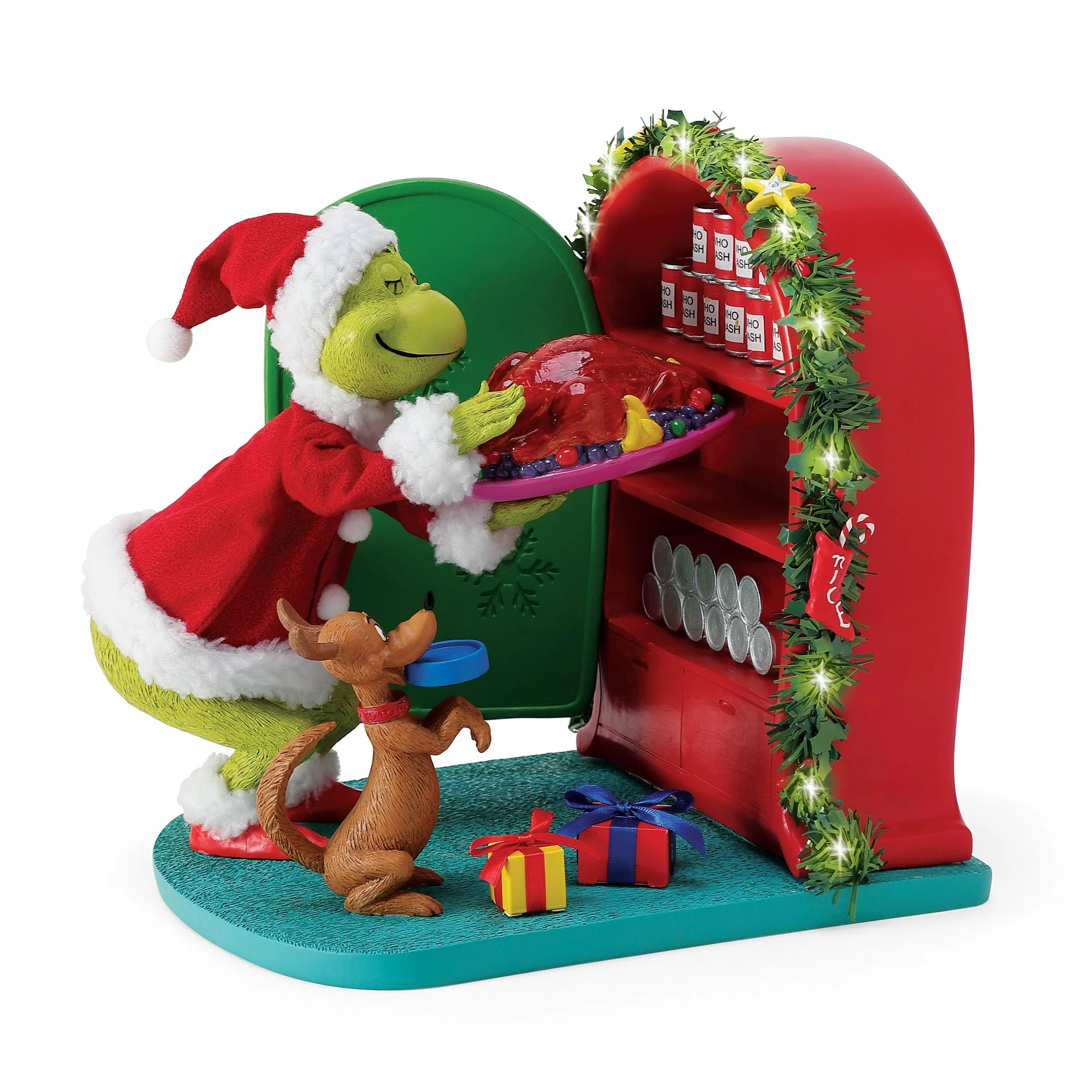 Christmas Dinner The Grinch Possible Dreams by D56 - Image 6