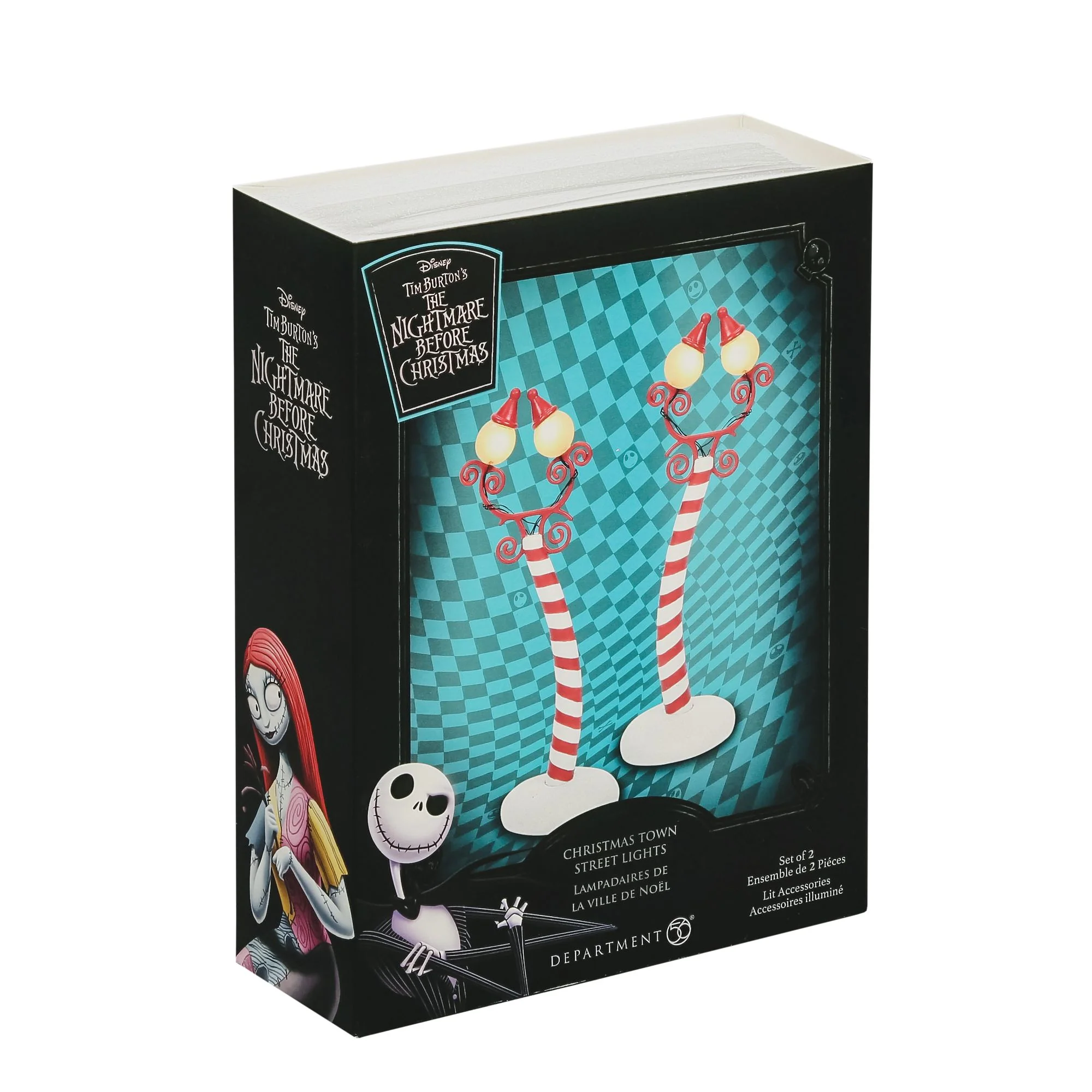 Christmas Town Street Lights - Nightmare Before Christmas Village - Image 3
