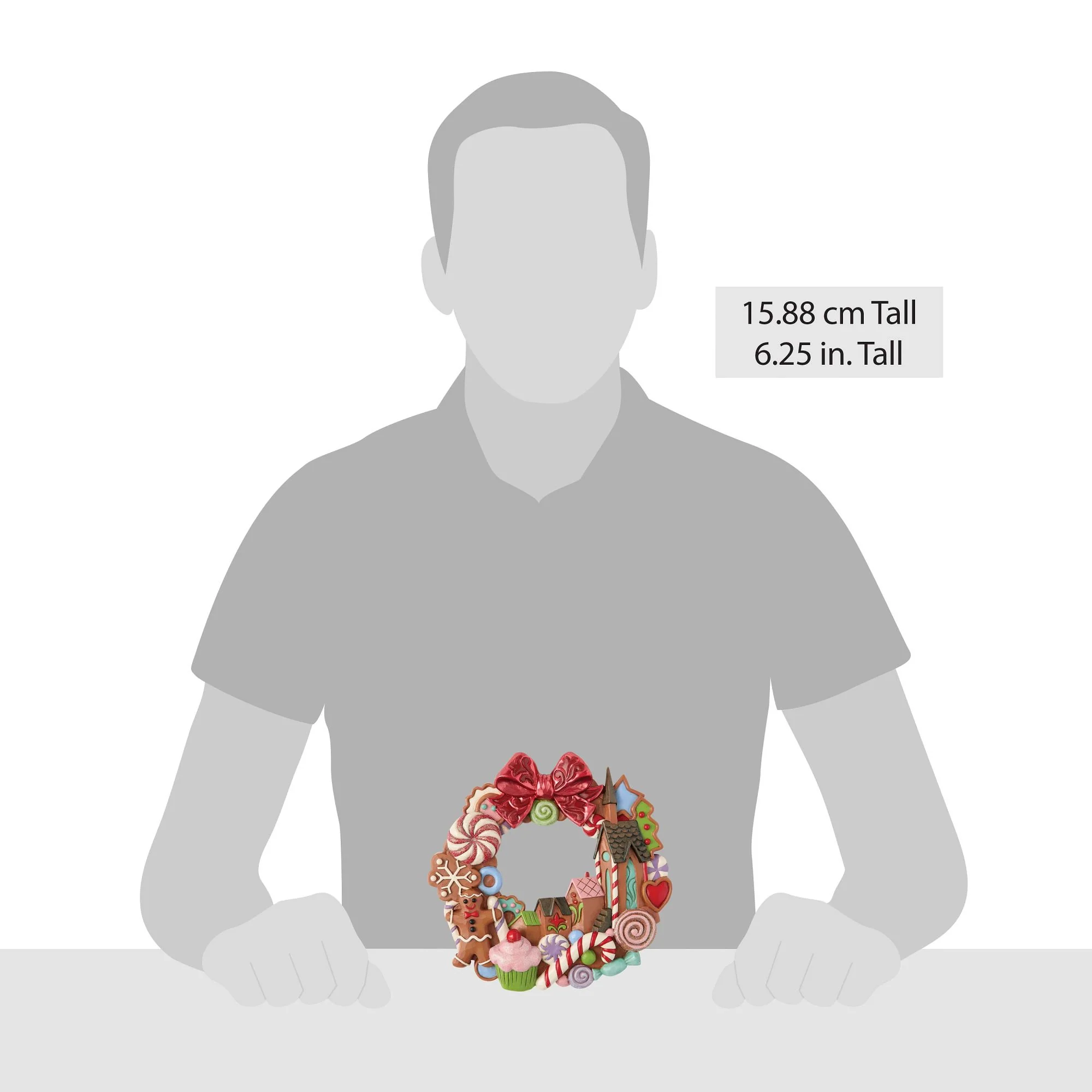 Circled in Sweets (Gingerbread Wall Hanging Wreath) - Image 5