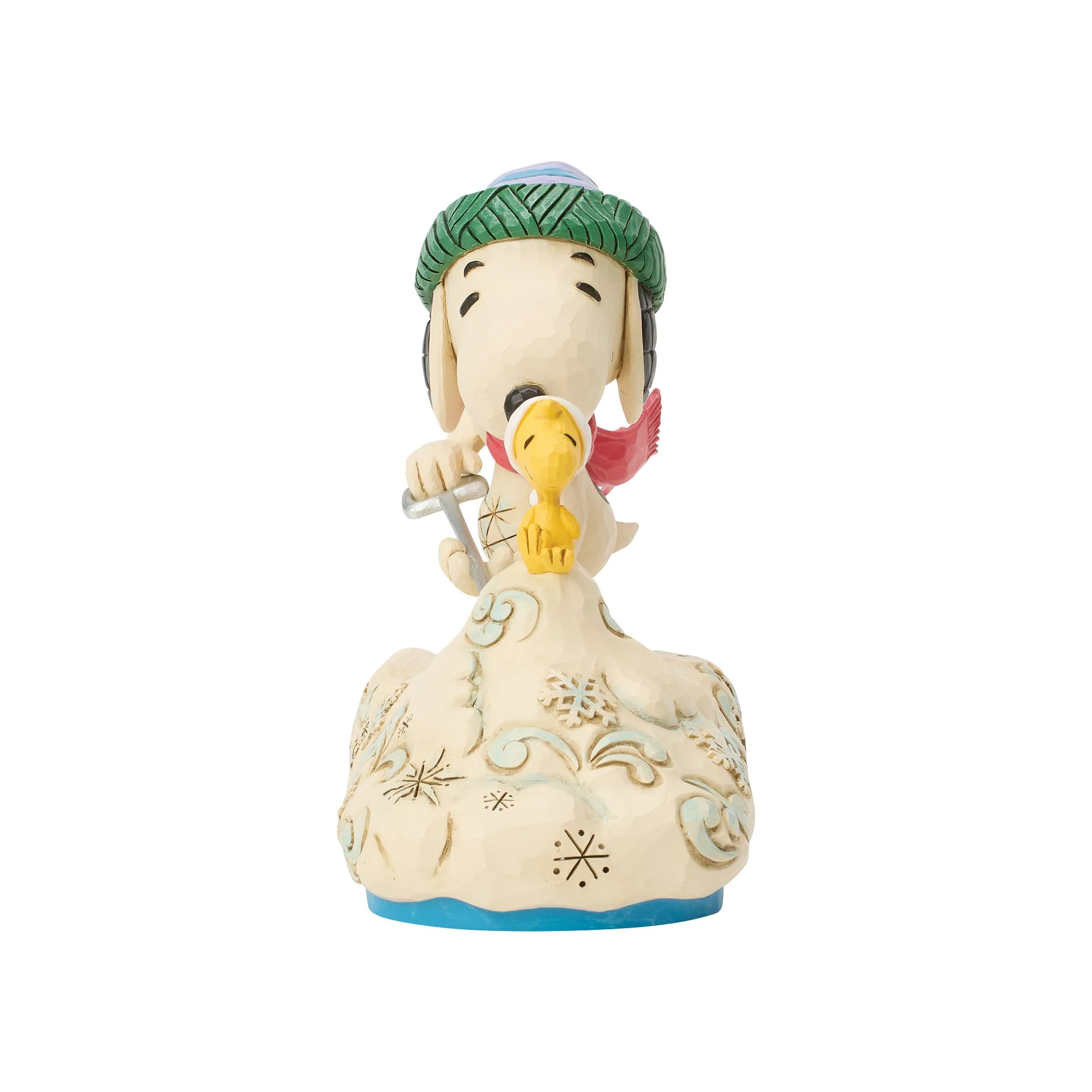 Clearing the Way for Christmas (Snoopy Shovelling Snow with Woodstock Figurine) - Image 4