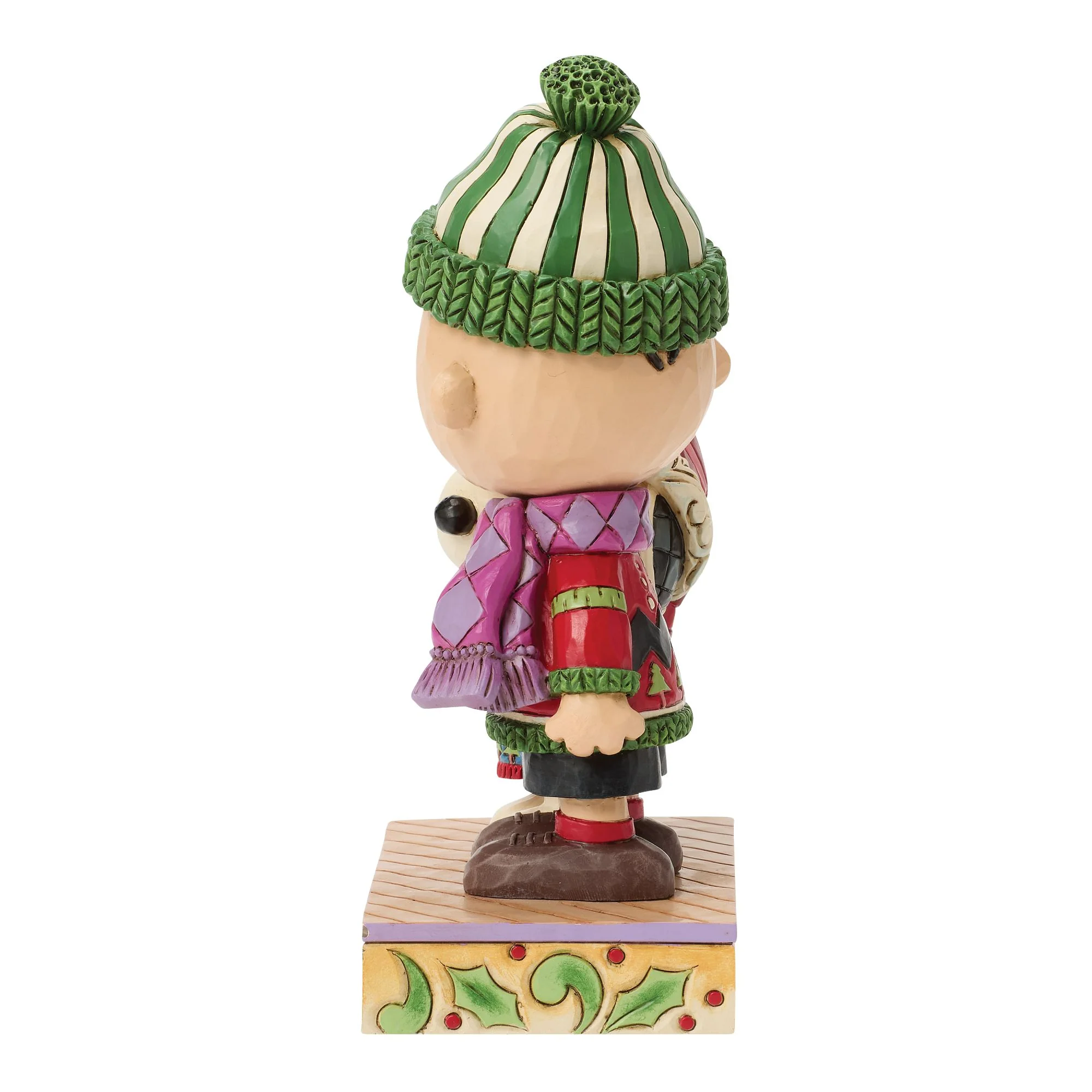 Cosy Christmas Pals (Snoopy and Charlie Christmas Jumpers Figurine) - Image 2