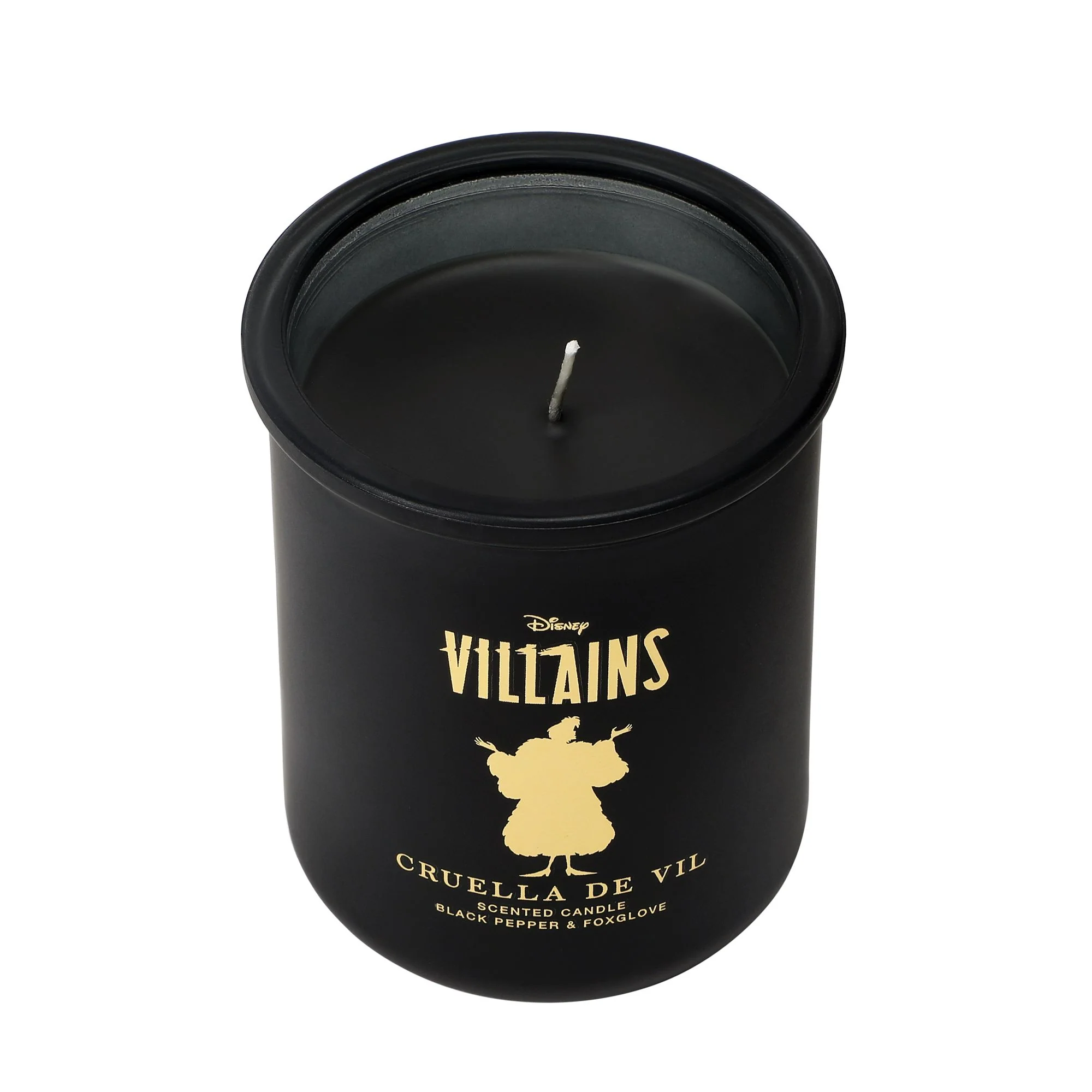 Cruella Black Pepper & Foxglove Frosted Glass Candle - Image 3
