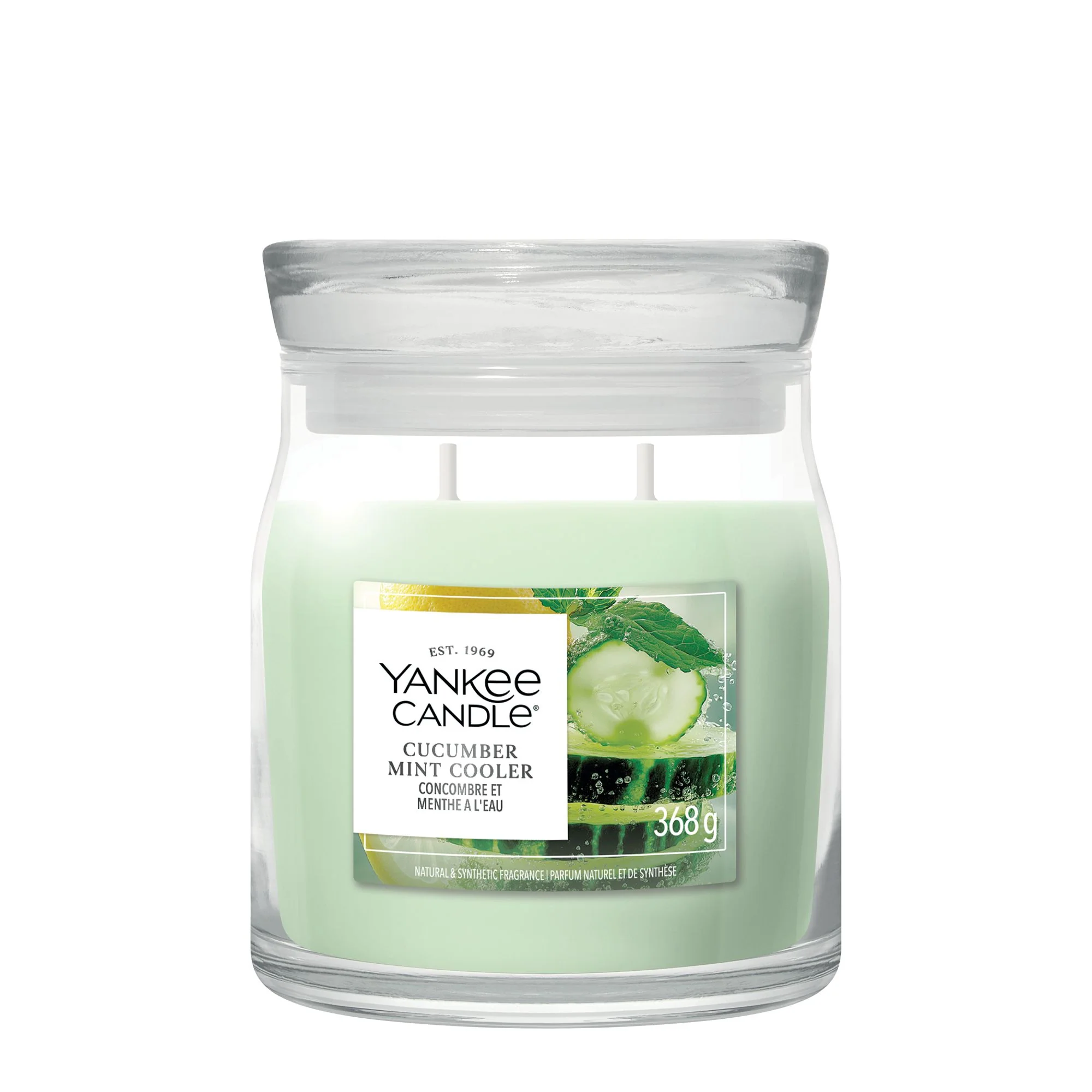 Cucumber Mint Cooler Signature Medium Jar by Yankee Candle