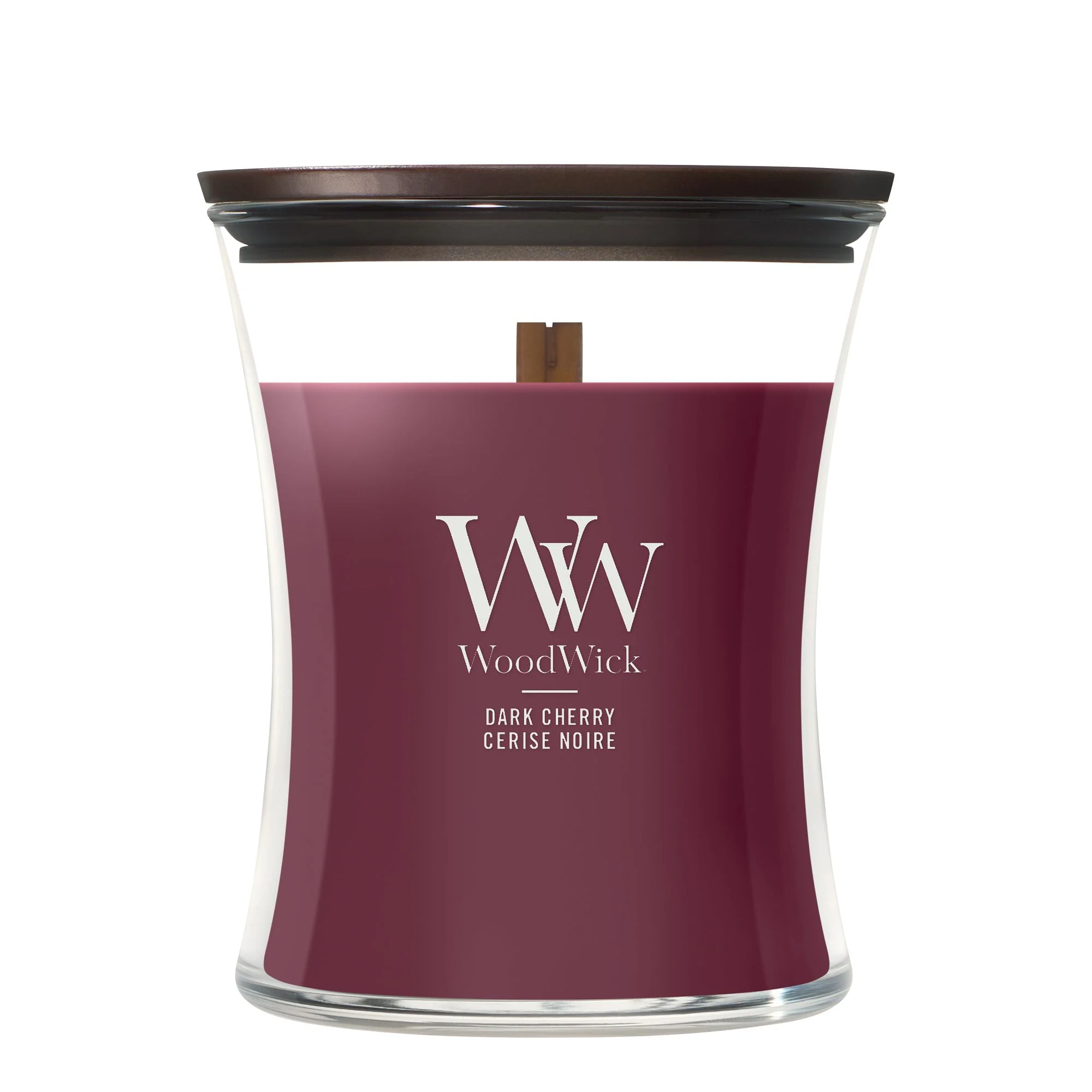 Dark Cherry Medium Hourglass by WoodWick