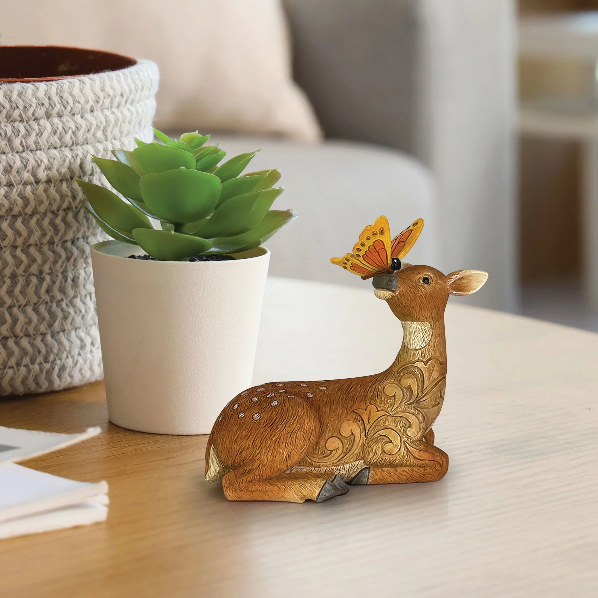 Deer with Butterfly - Image 2
