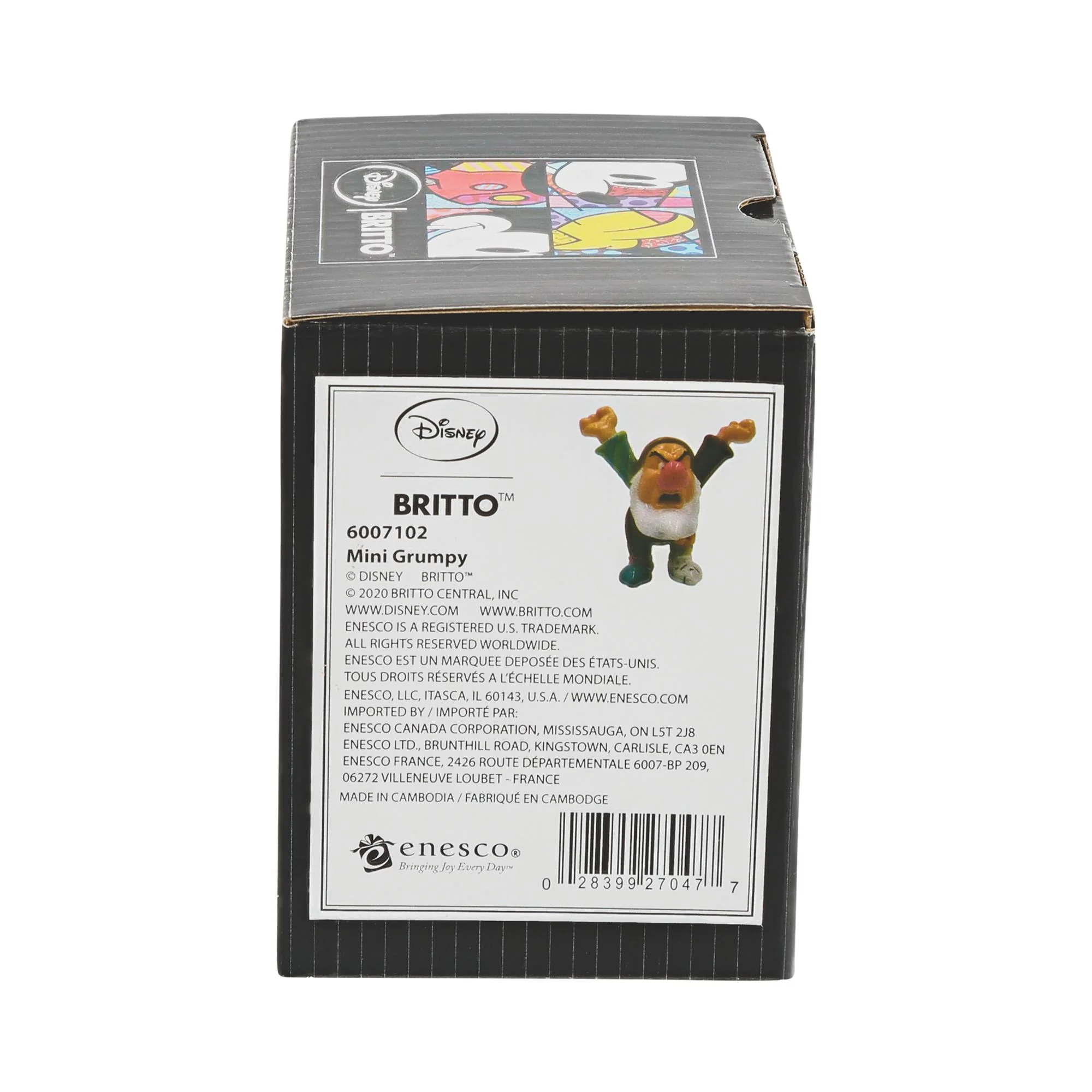 Disney by Romero Britto Grumpy Mini Figurine - Image 6