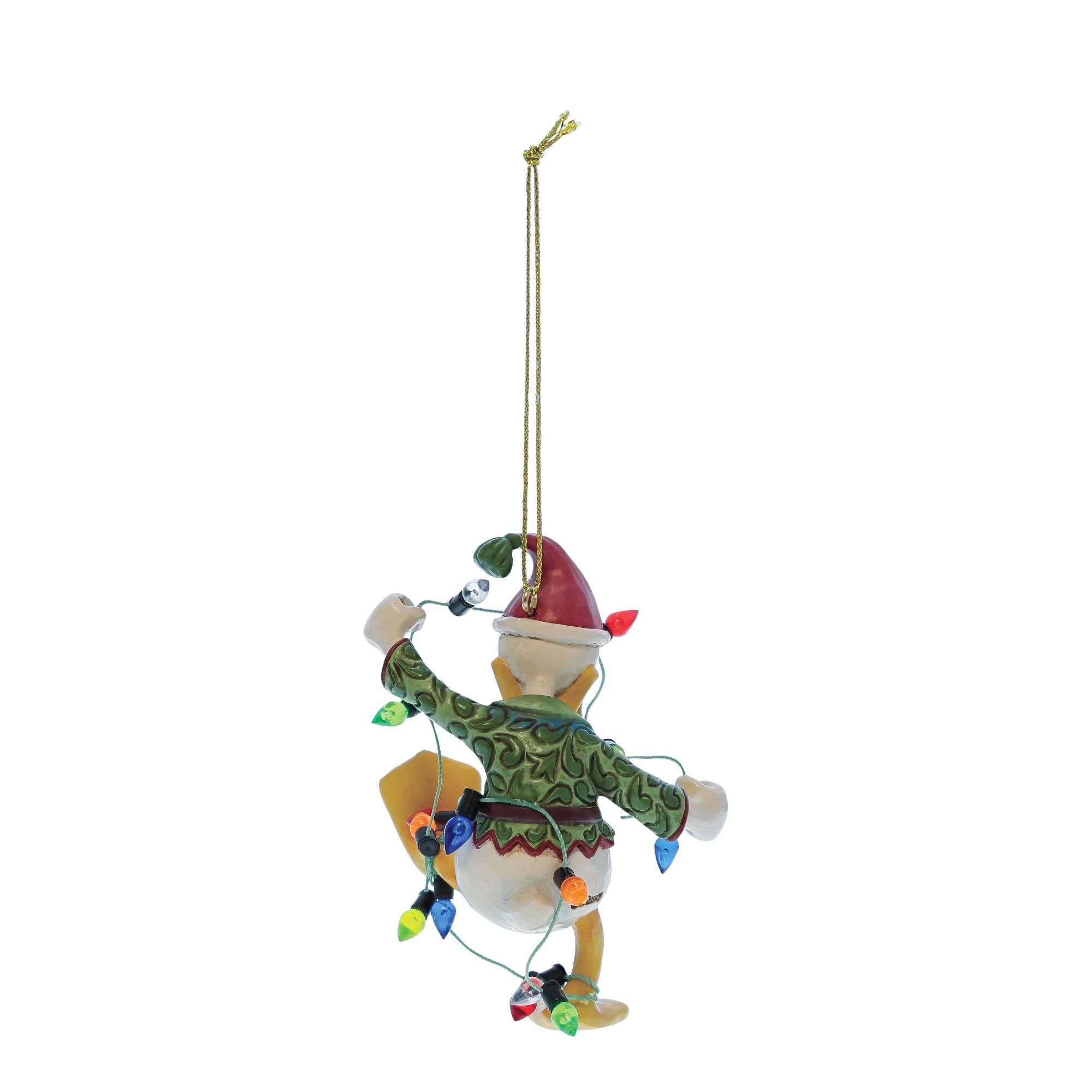 Donald Duck Wrapped in Lights Hanging Ornament - Image 2