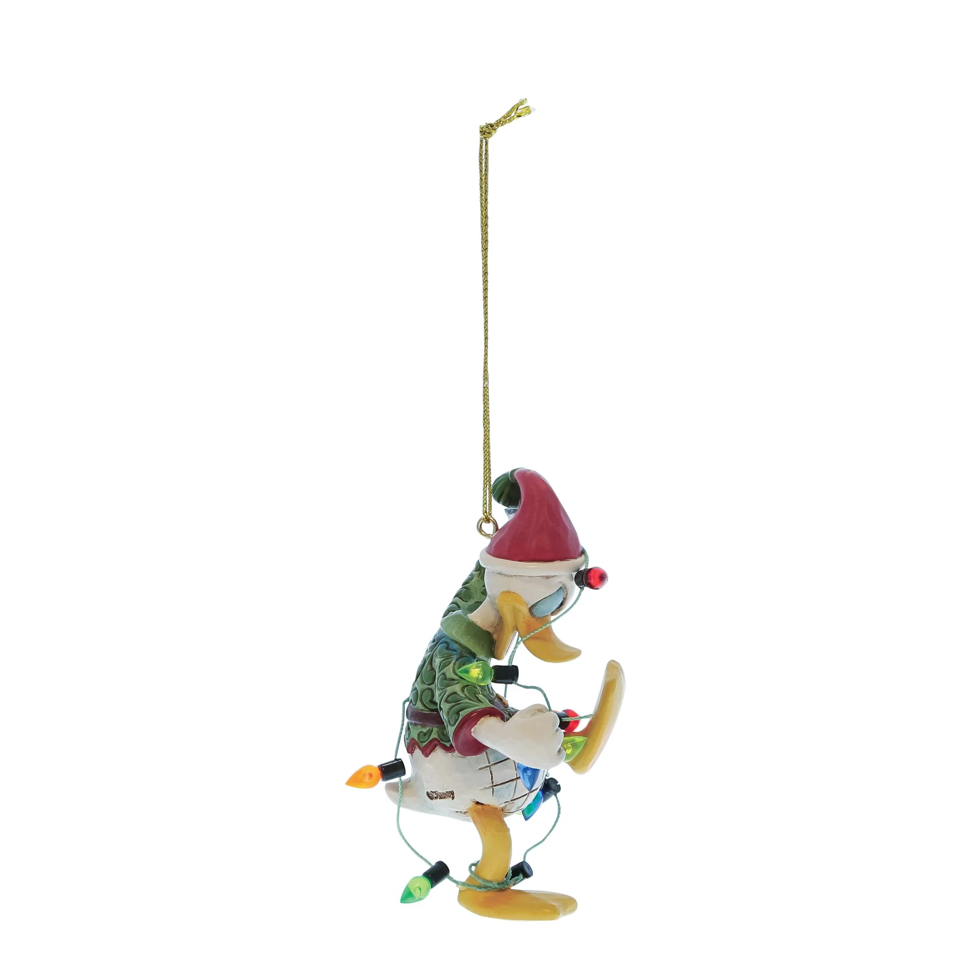 Donald Duck Wrapped in Lights Hanging Ornament - Image 3