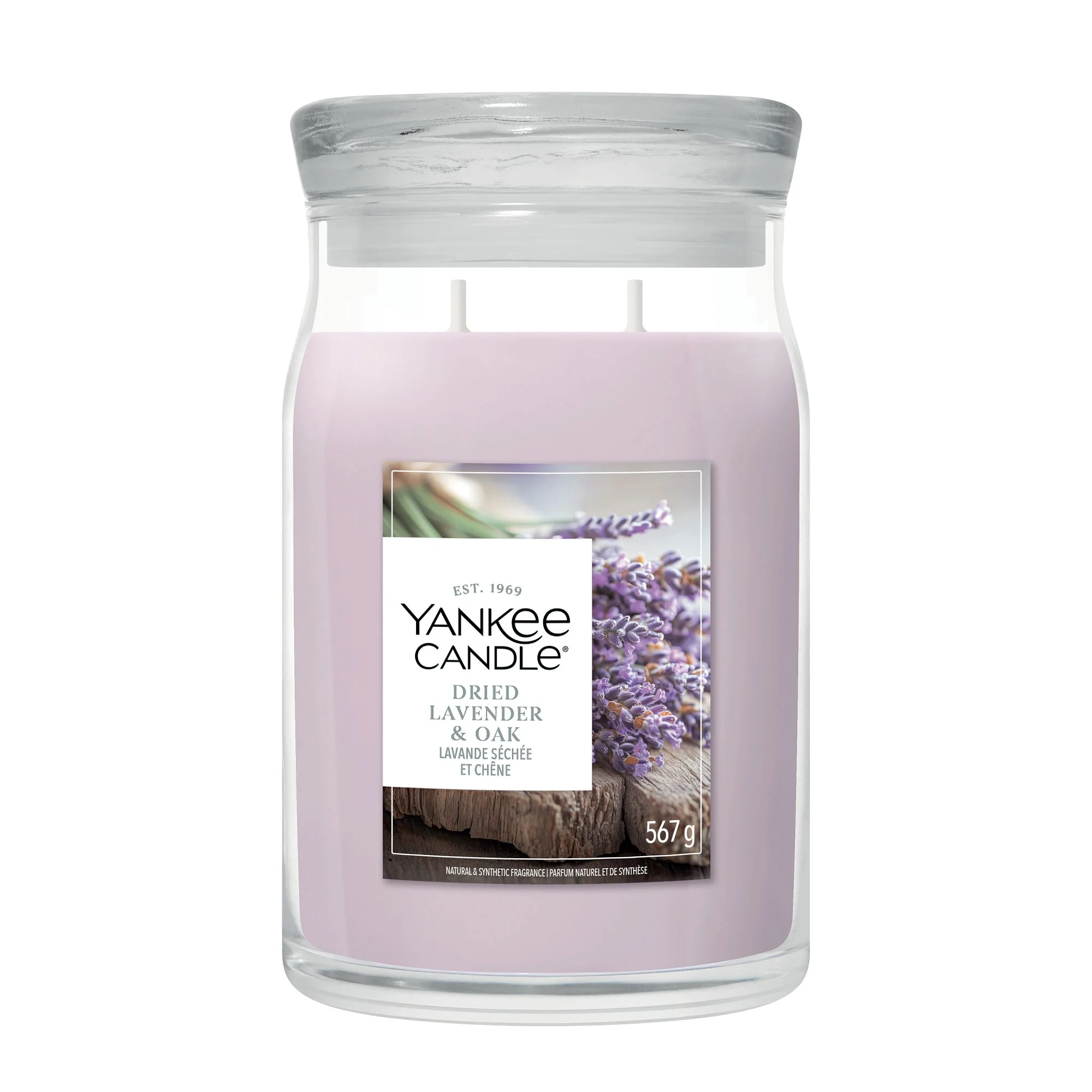 Dried Lavender & Oak Signature Large Jar by Yankee Candle