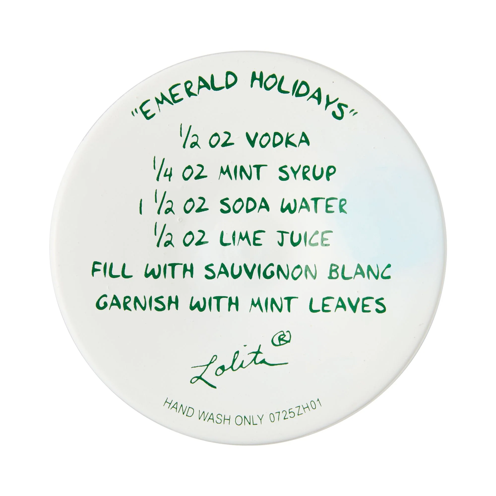 Emerald Holiday Wine Glass - Image 7