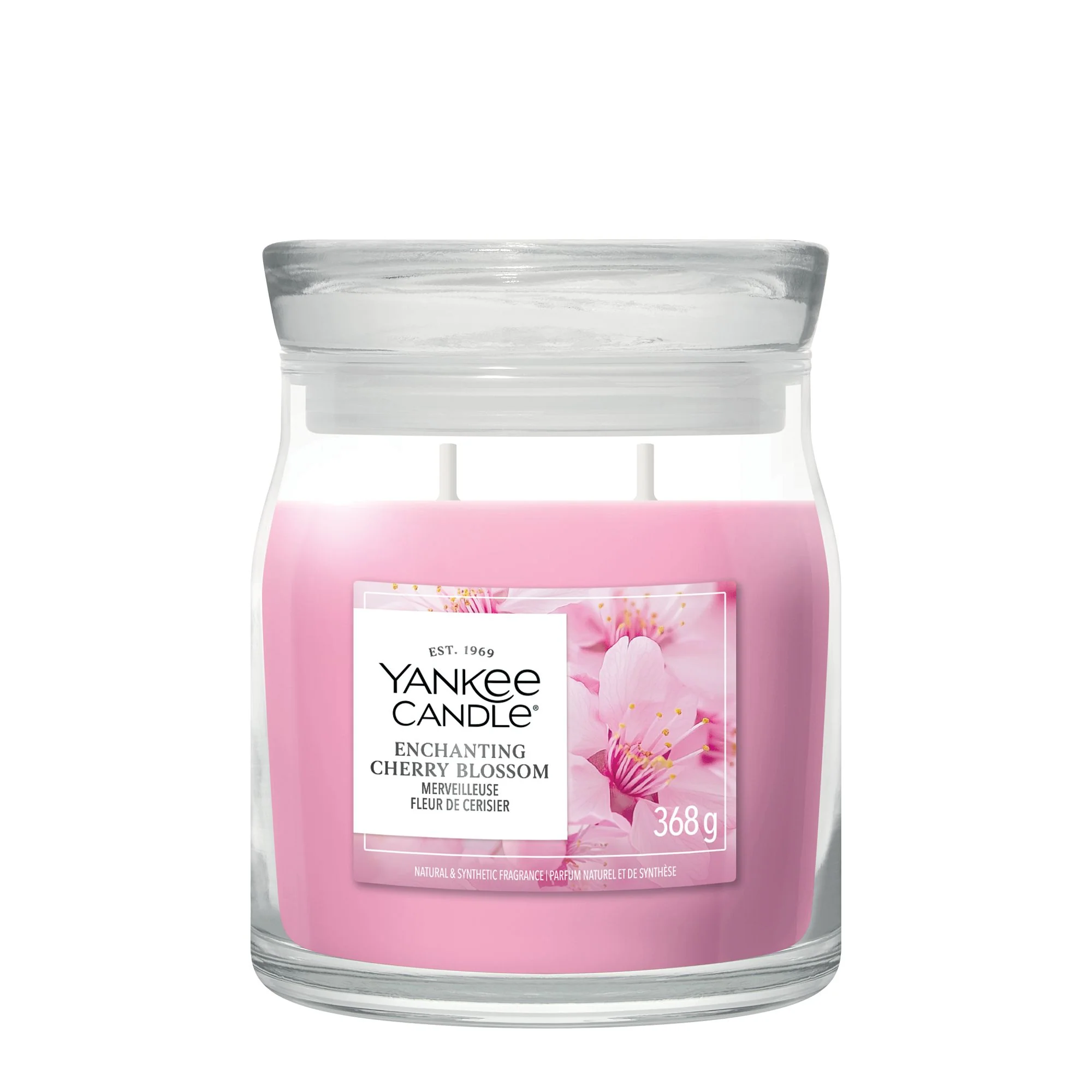 Enchanting Cherry Blossom Signature Medium Jar Yankee Candle