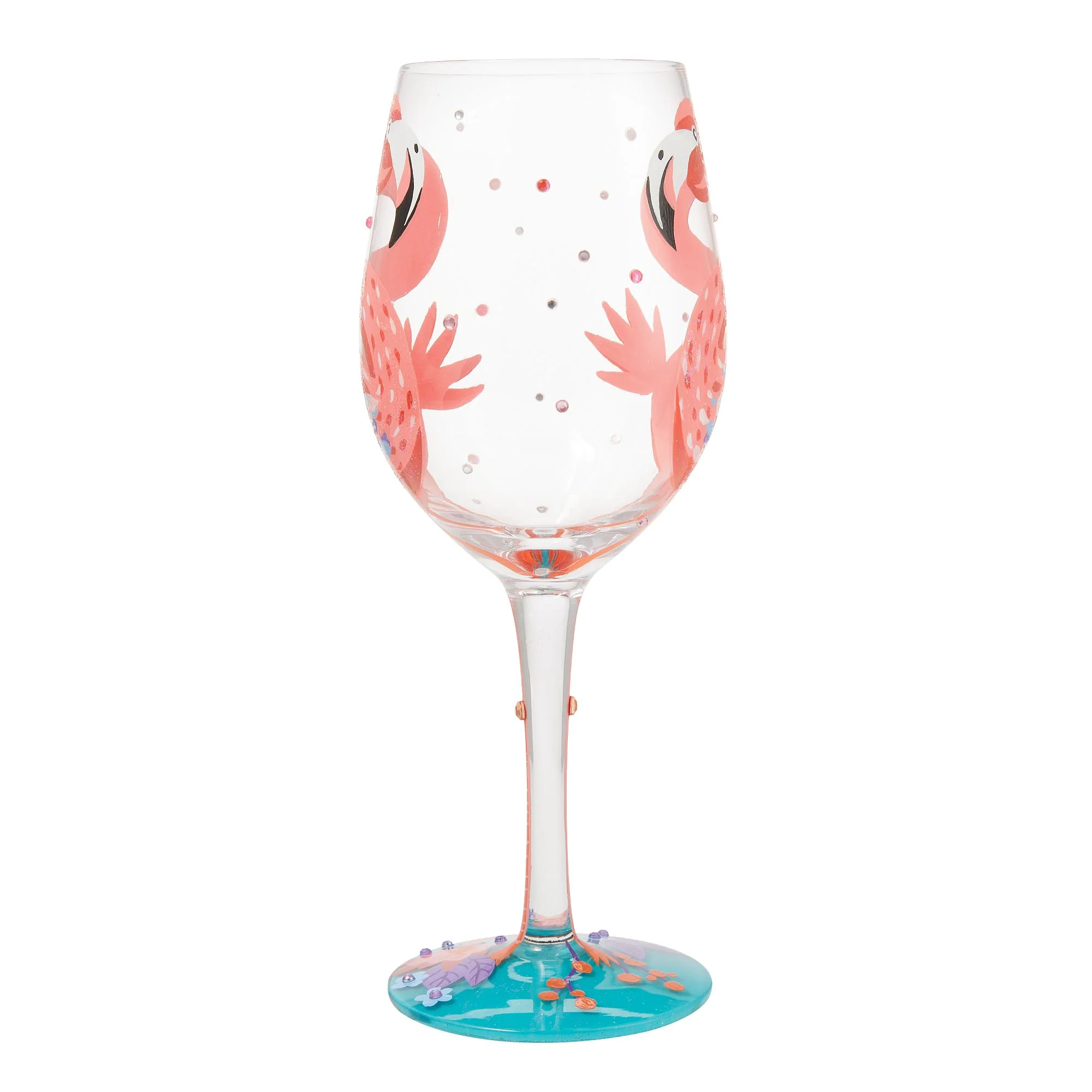 Fabulous Flamingos Wine Glass Designs by Lolita - Image 3