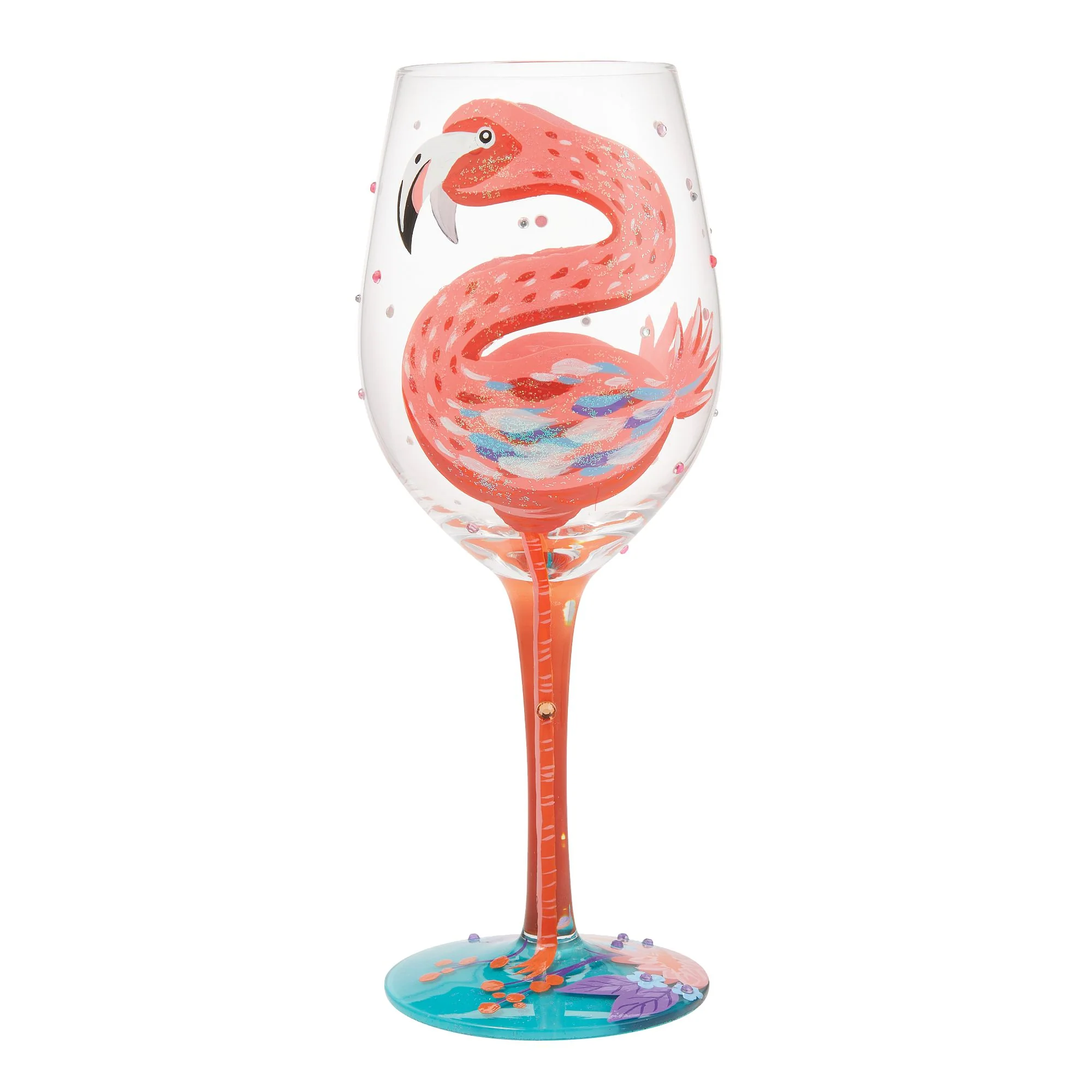 Fabulous Flamingos Wine Glass Designs by Lolita - Image 4