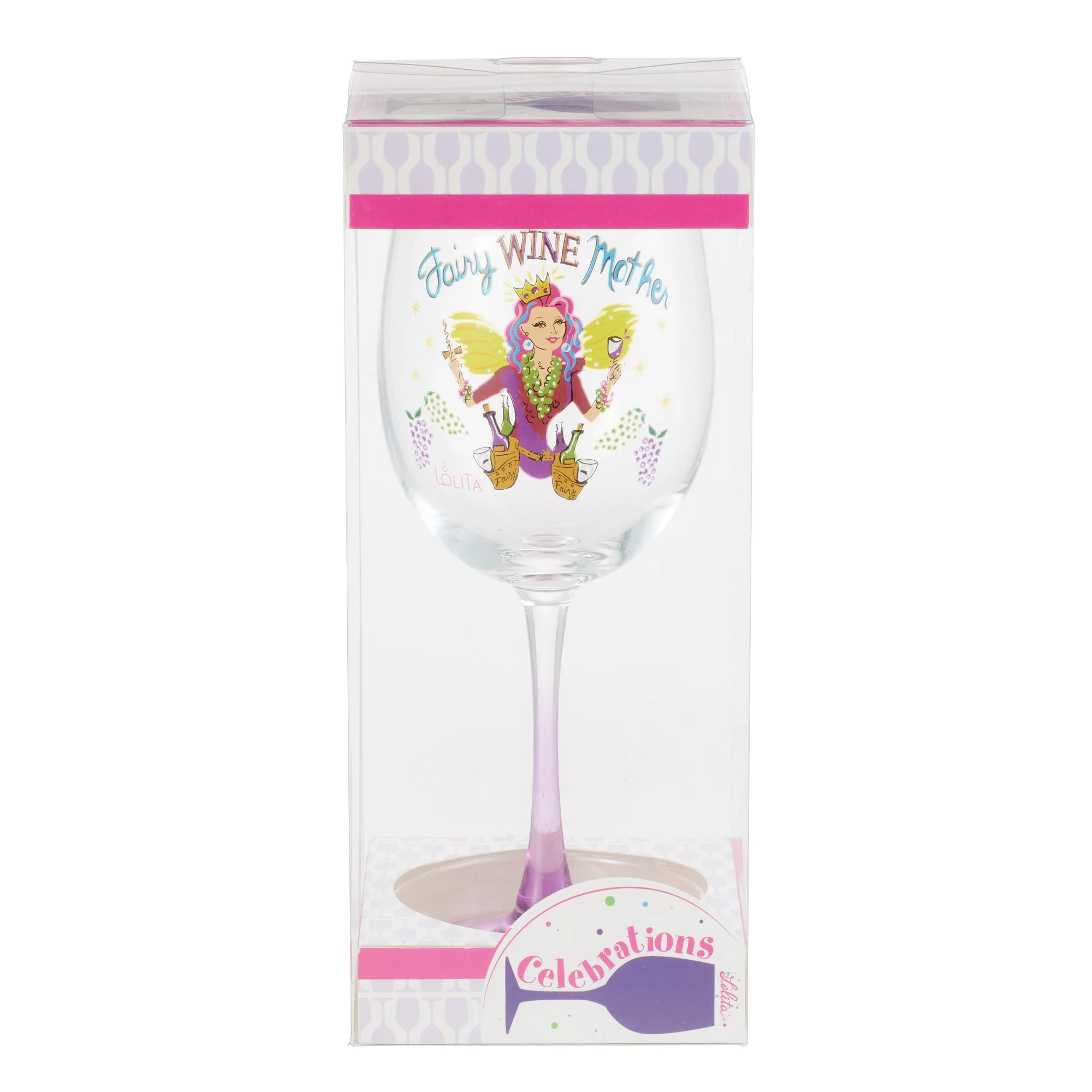 Fairy Wine Mother Wine Glass - Image 5