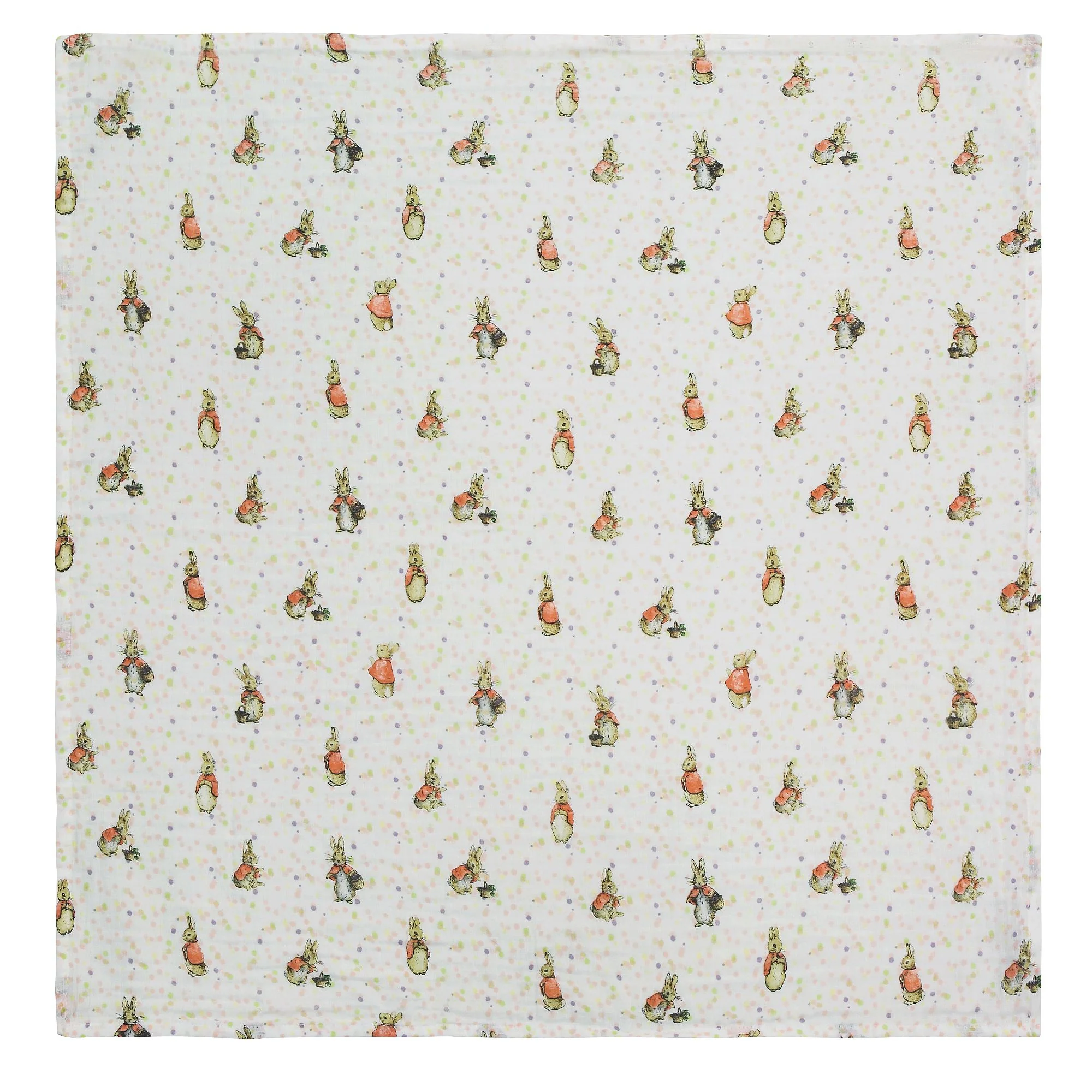 Flopsy Baby Collection Muslin Squares (set of 3) by Beatrix Potter - Image 2