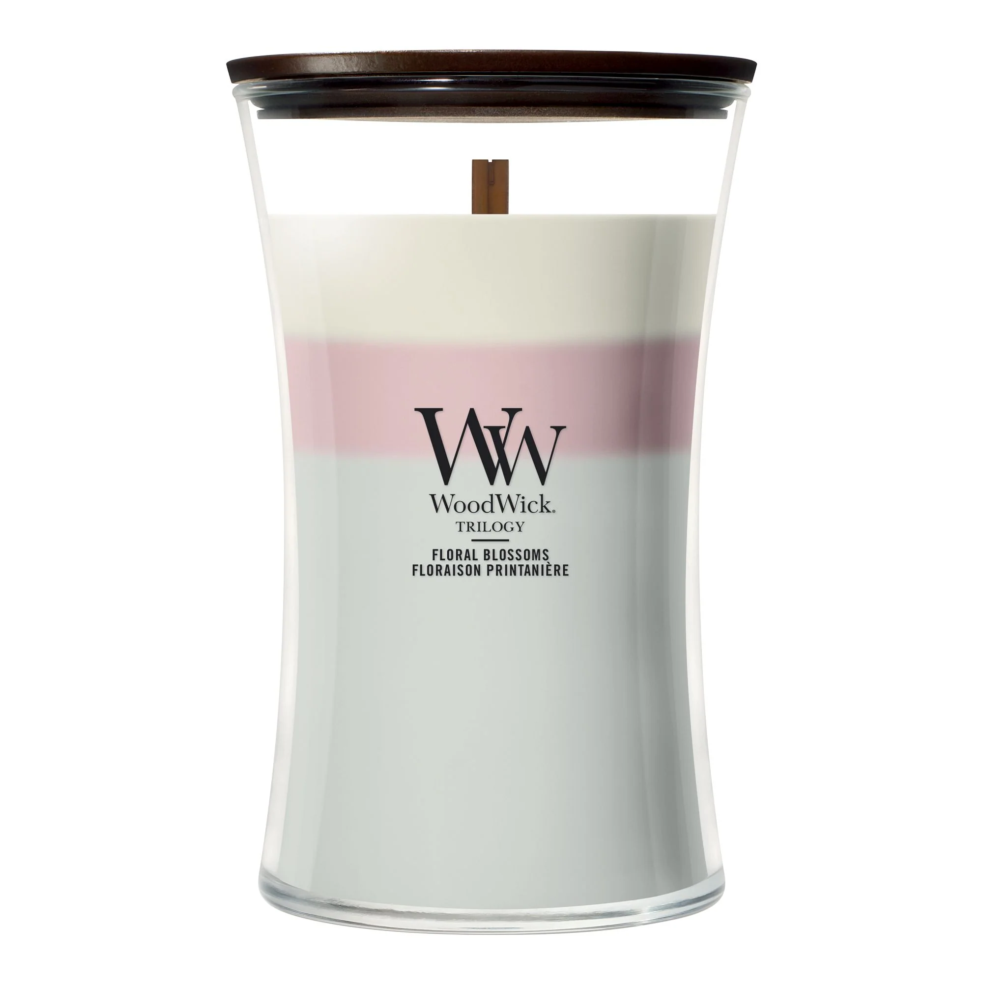 Floral Blossoms Trilogy Large Hourglass by WoodWick