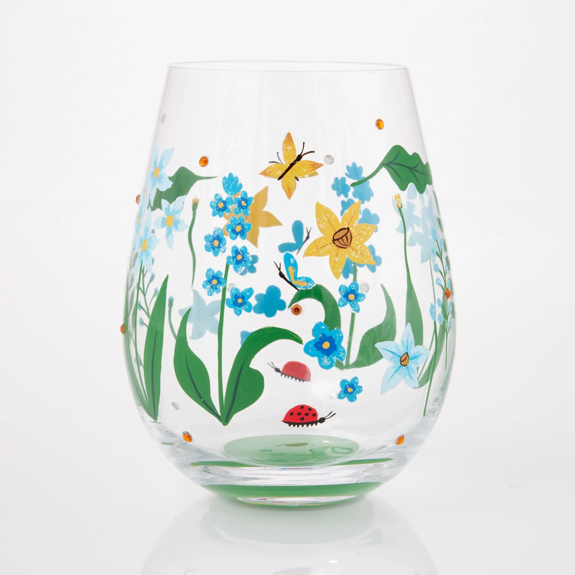 Floral Fields Stemless Glass - Image 5