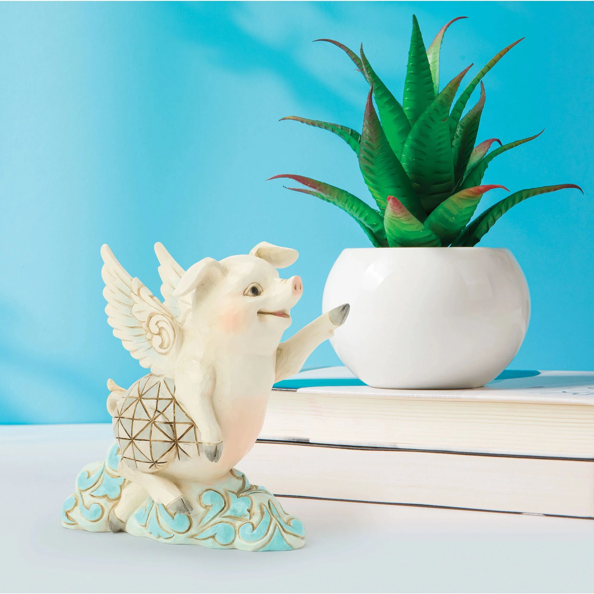 Flying Pig Mini Figurine - Image 2