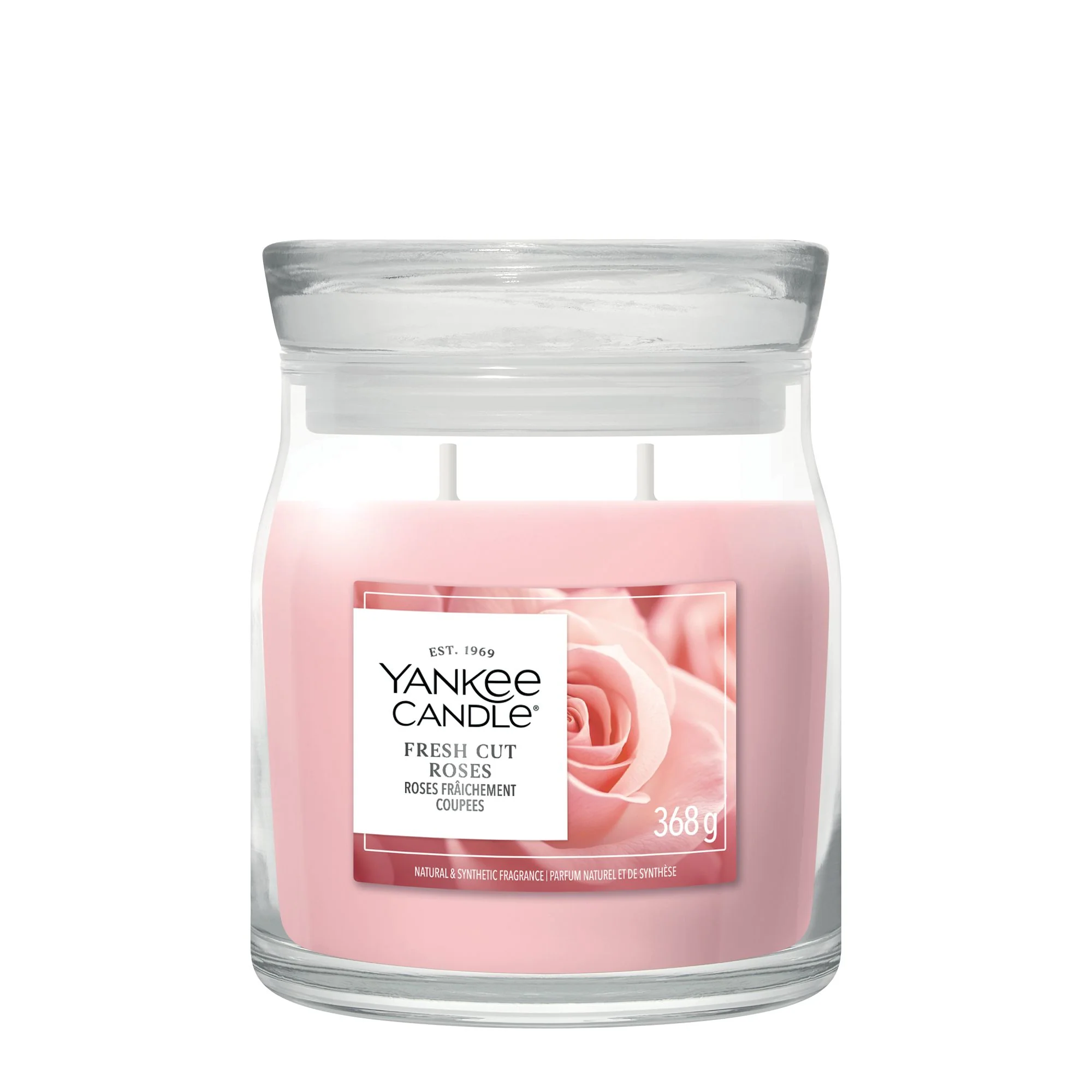 Fresh Cut Roses Signature Medium Jar by Yankee Candle