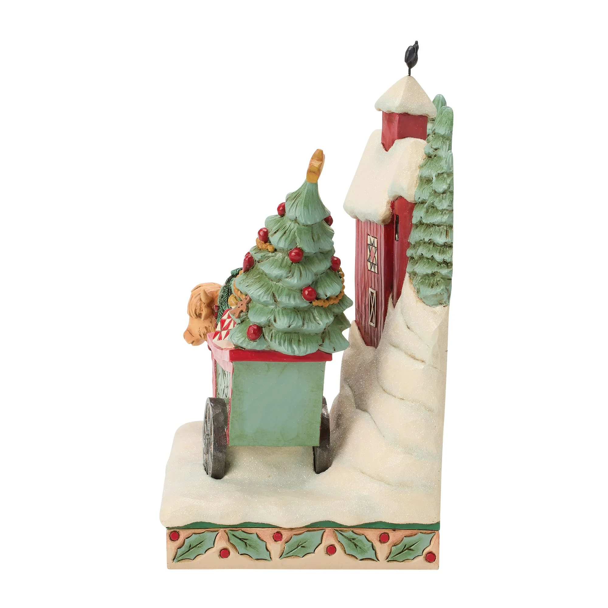 Full of Christmas Spirit (Highland Glen Barn Scene Figurine) - Image 4