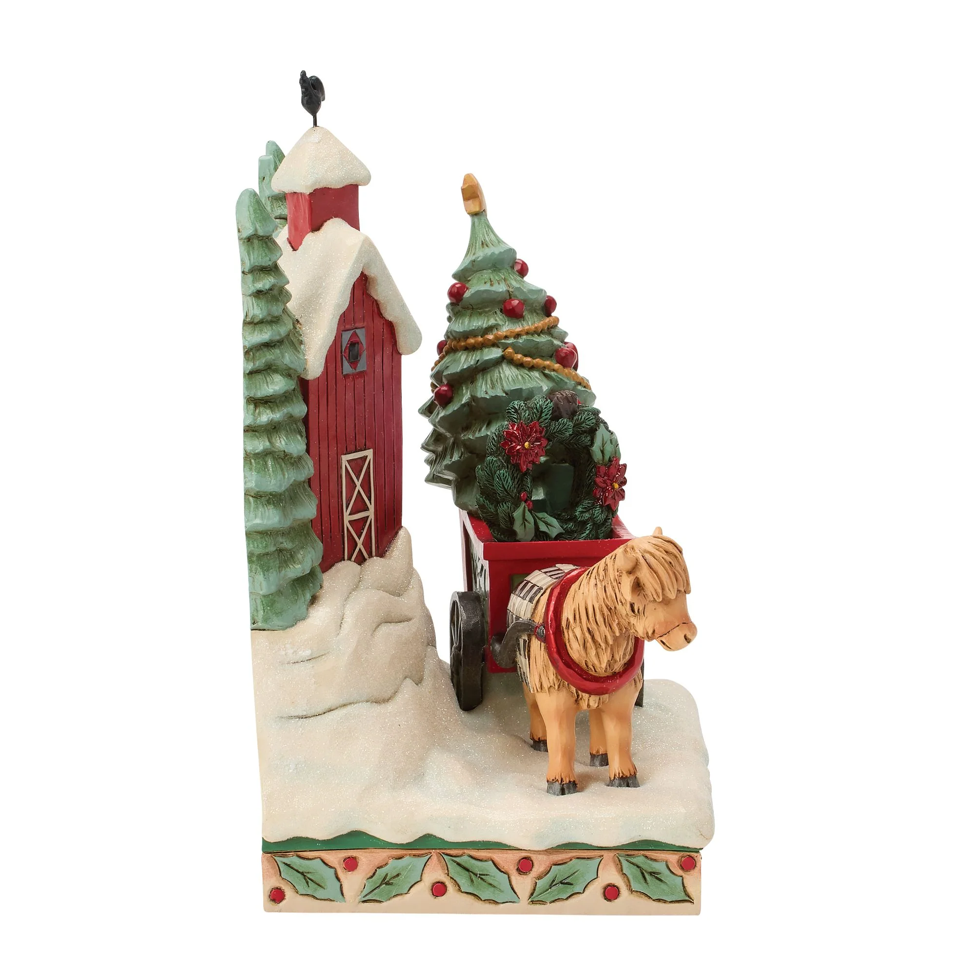 Full of Christmas Spirit (Highland Glen Barn Scene Figurine) - Image 6
