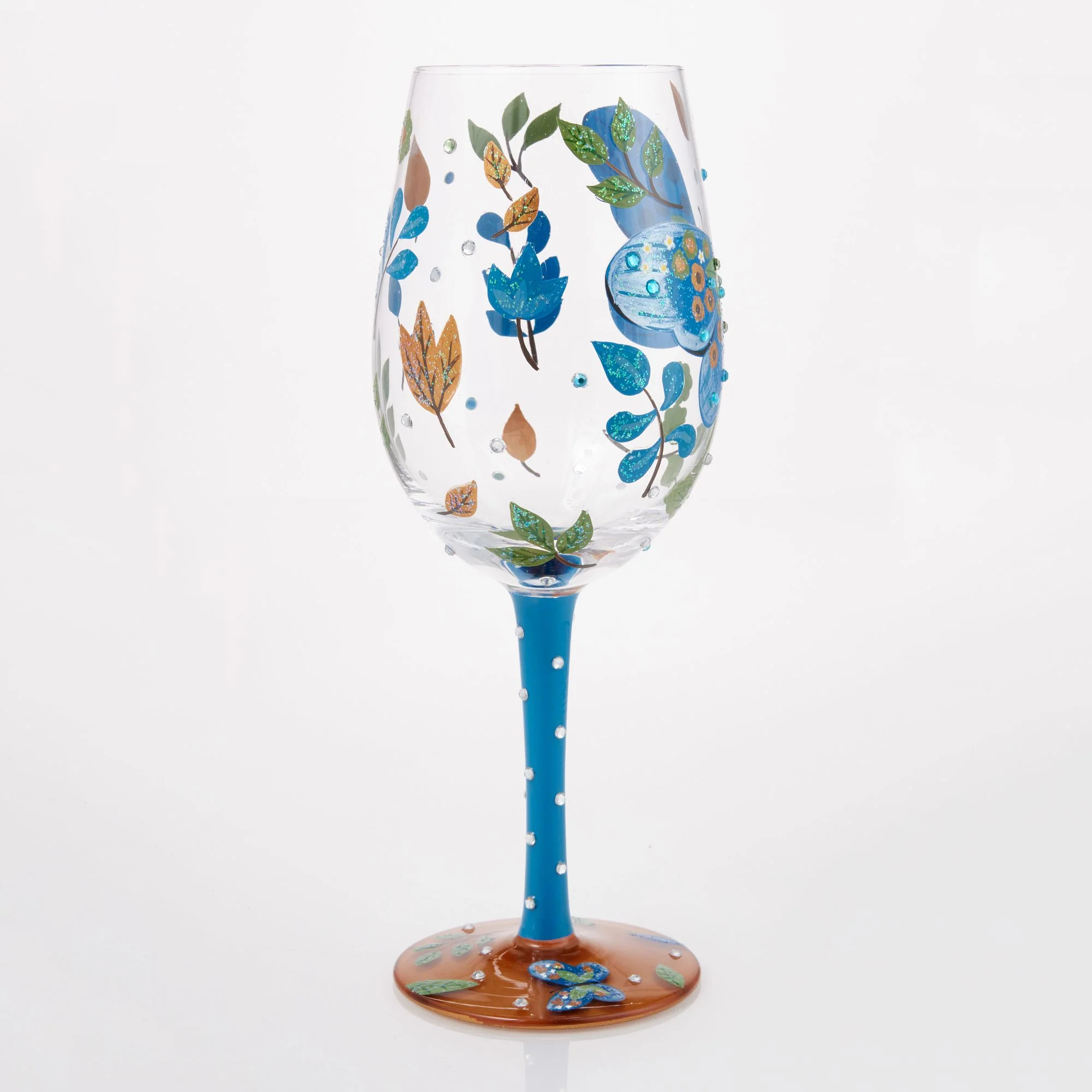 Garden Butterfly Wine Glass - Image 5