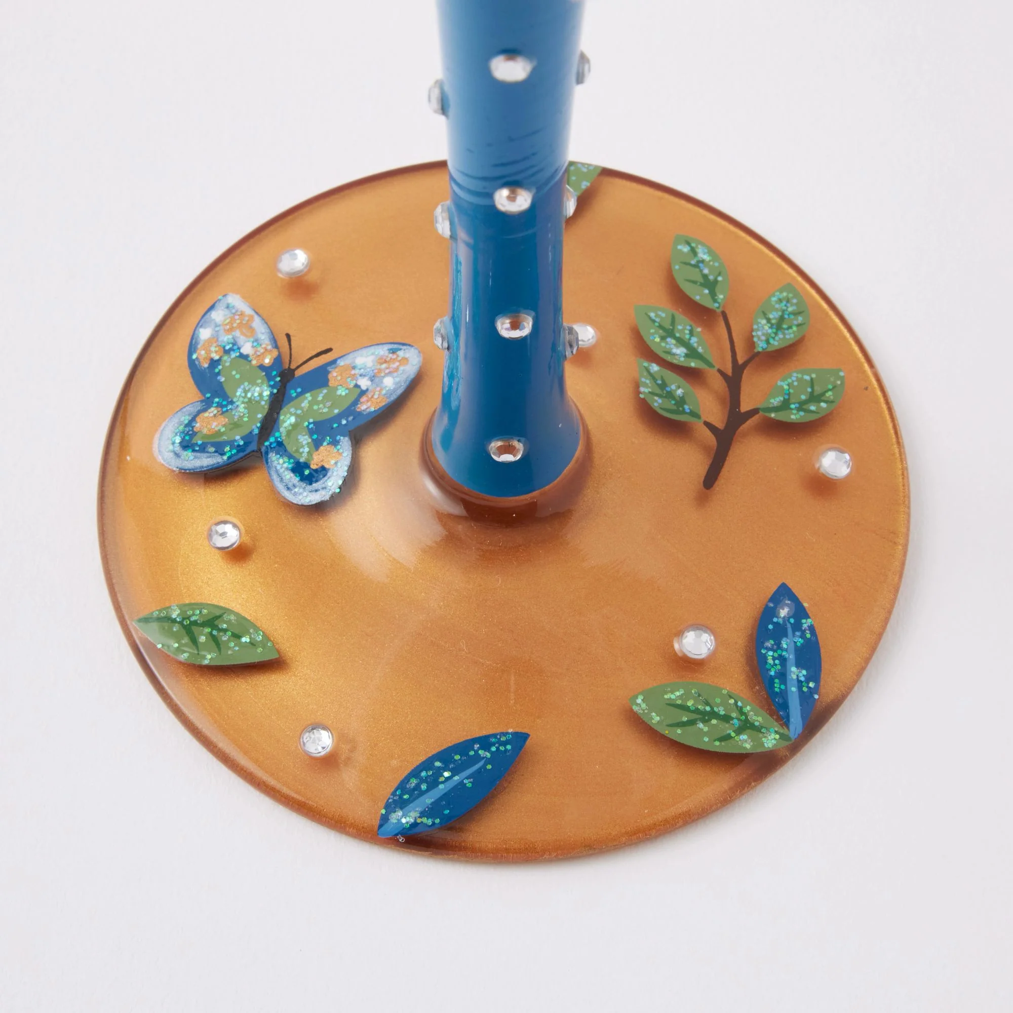 Garden Butterfly Wine Glass - Image 6