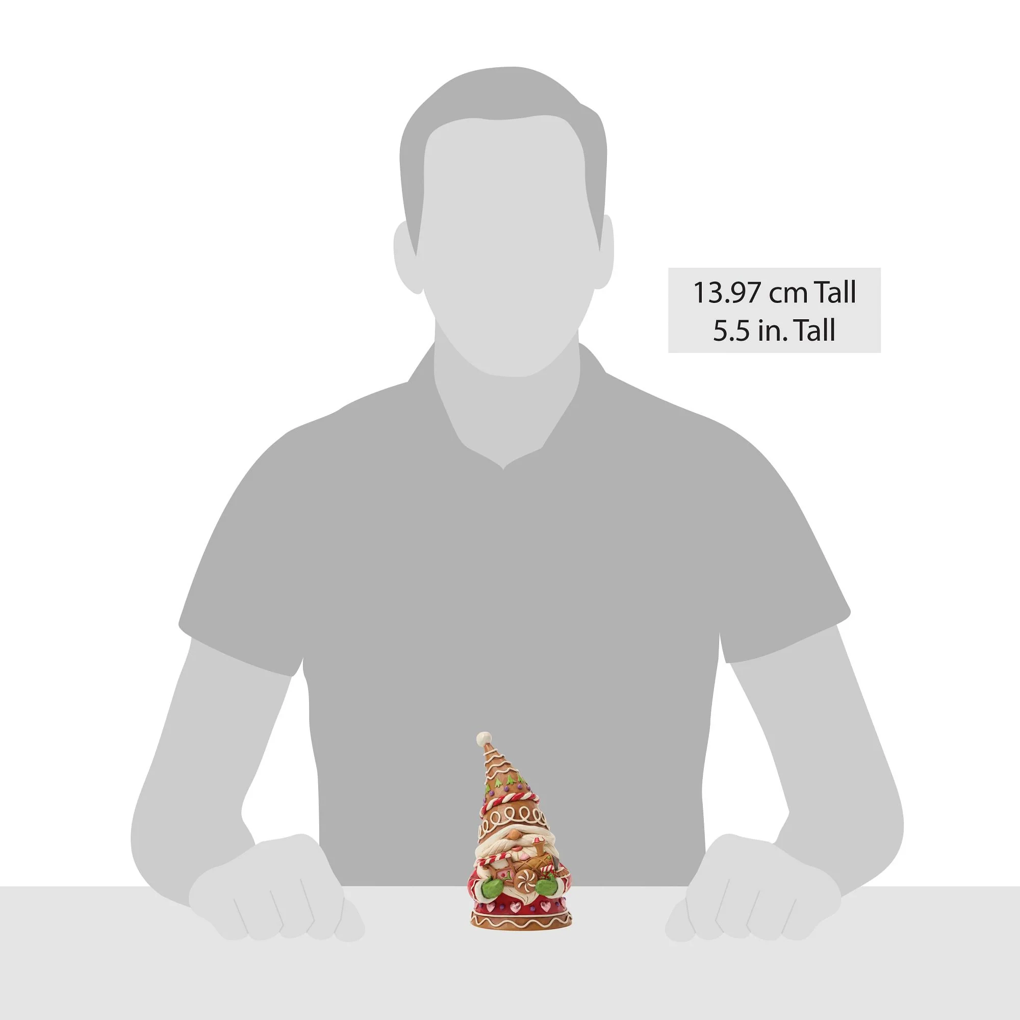Gnome on Track (Gingerbread Gnome with Train) - Image 5