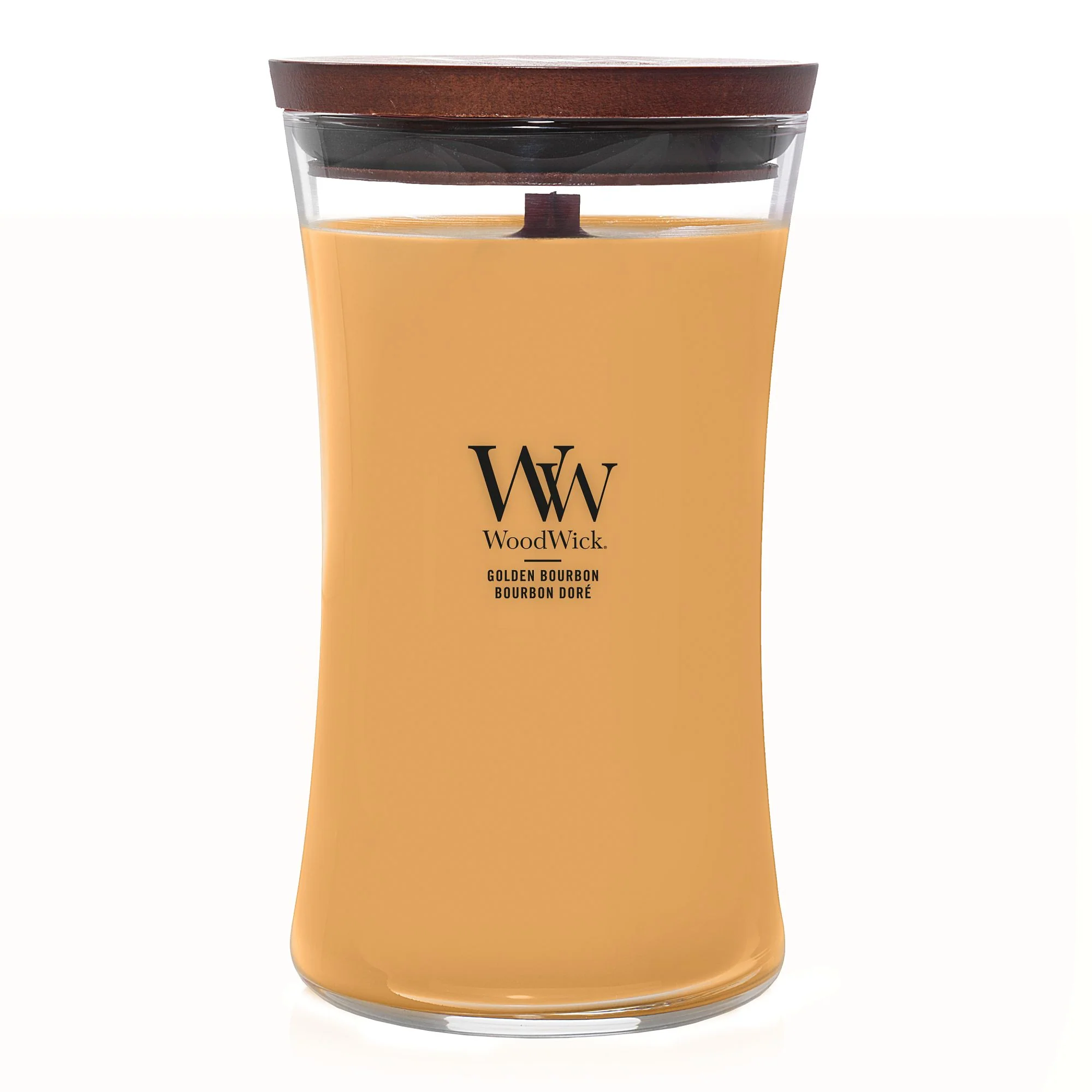 Golden Bourbon Large Hourglass by WoodWick